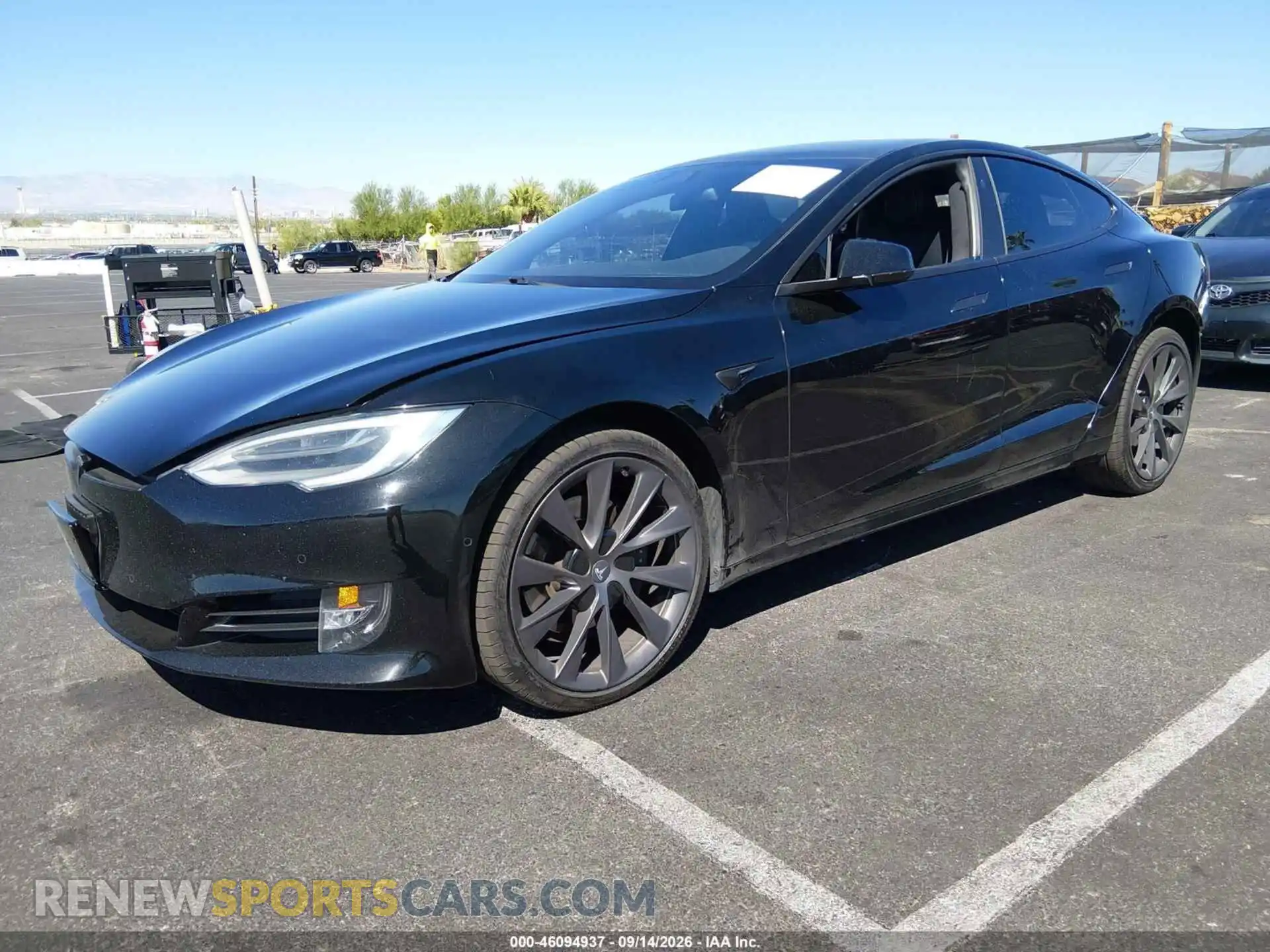 2 Фотография поврежденного автомобиля 5YJSA1E29MF424516 TESLA MODEL S 2021