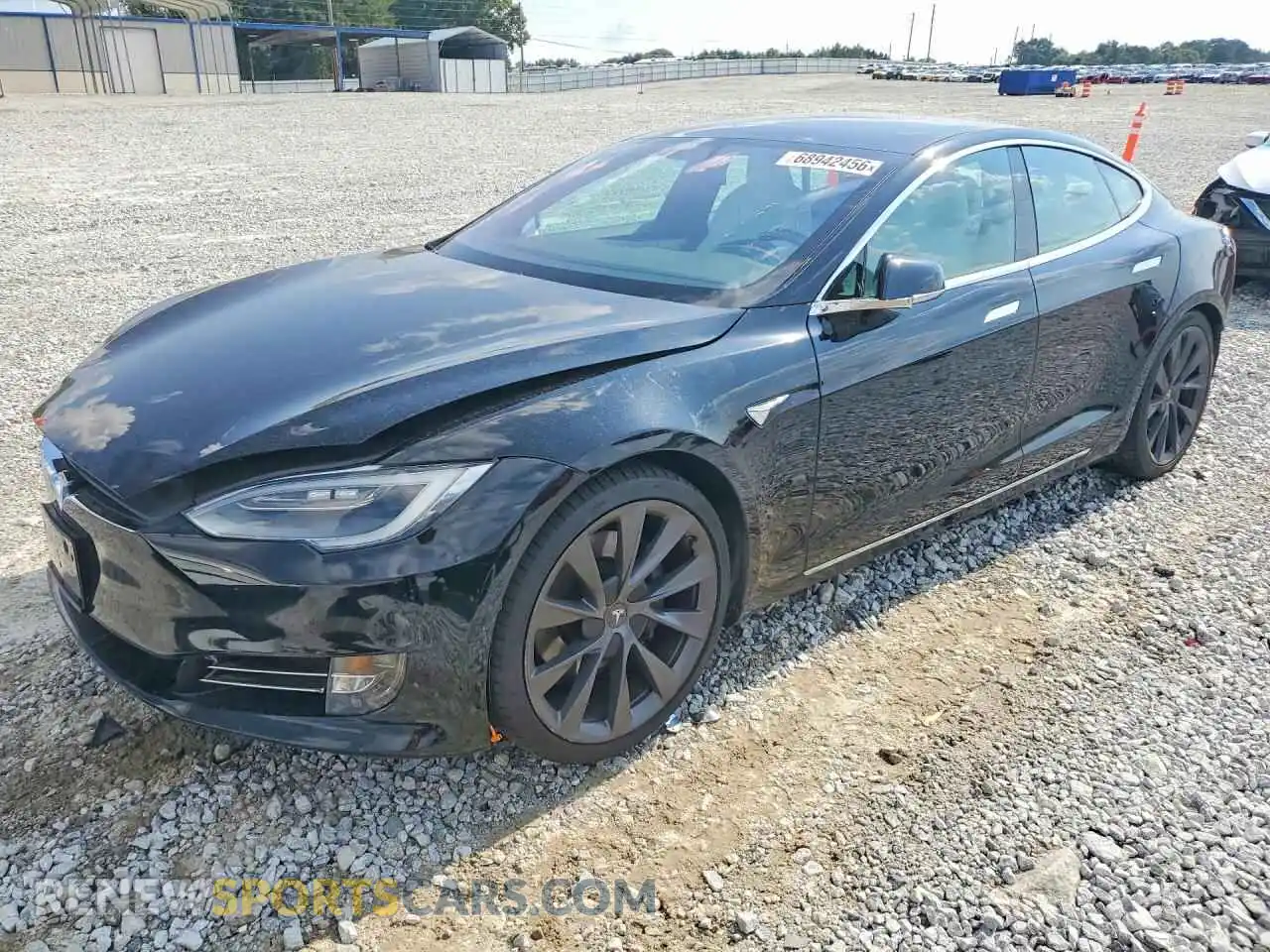 1 Фотография поврежденного автомобиля 5YJSA1E2XMF426047 TESLA MODEL S 2021