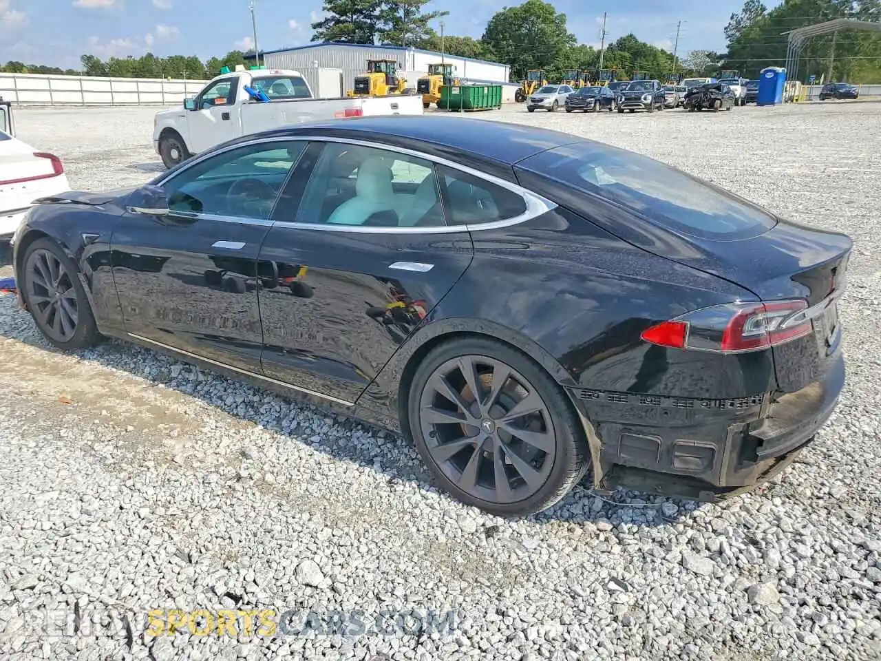 2 Фотография поврежденного автомобиля 5YJSA1E2XMF426047 TESLA MODEL S 2021
