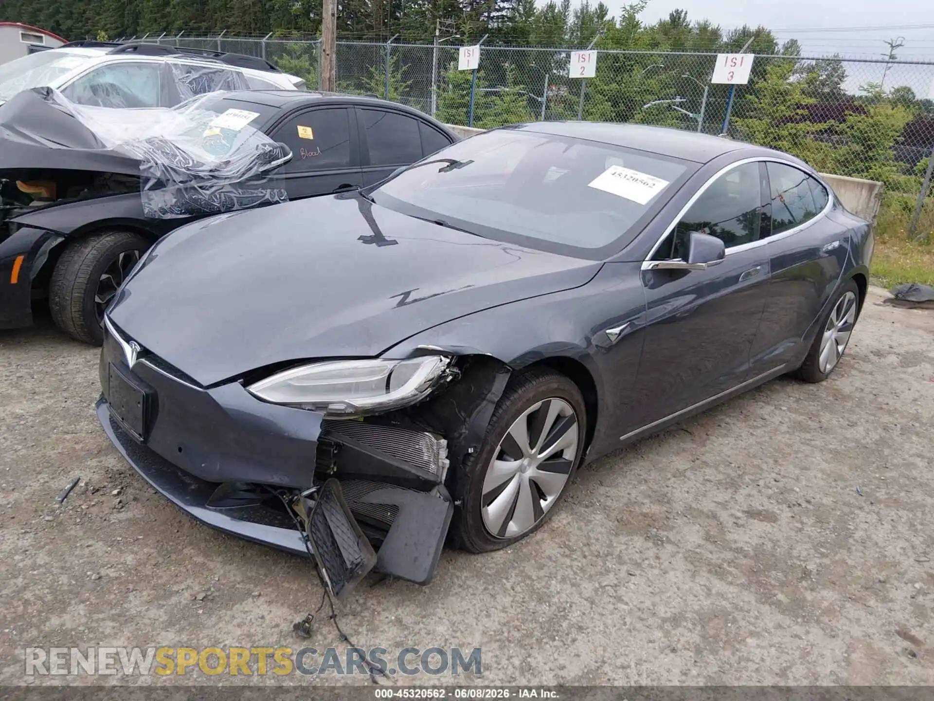 2 Фотография поврежденного автомобиля 5YJSA1E2XMF426985 TESLA MODEL S 2021