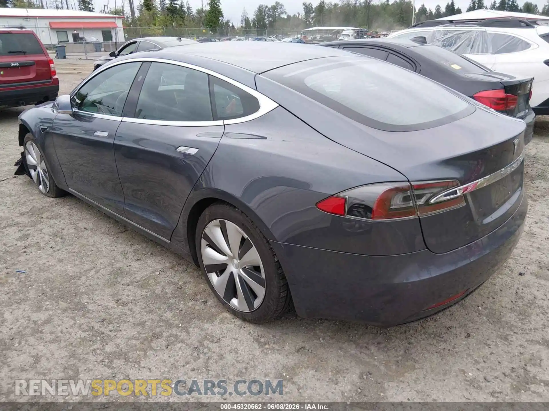 3 Фотография поврежденного автомобиля 5YJSA1E2XMF426985 TESLA MODEL S 2021