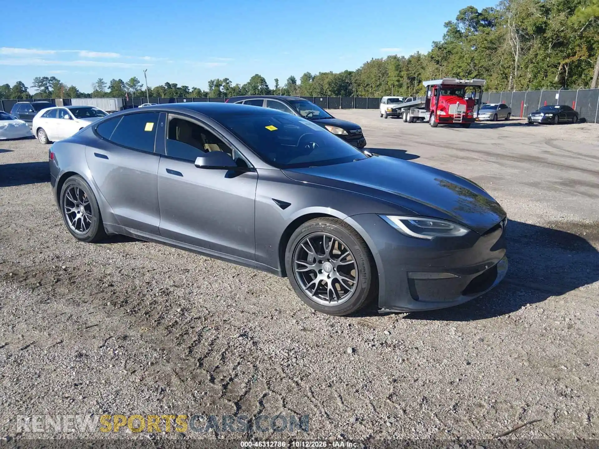 1 Фотография поврежденного автомобиля 5YJSA1E50MF428397 TESLA MODEL S 2021