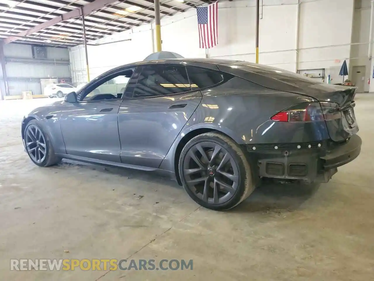 2 Фотография поврежденного автомобиля 5YJSA1E51MF429302 TESLA MODEL S 2021