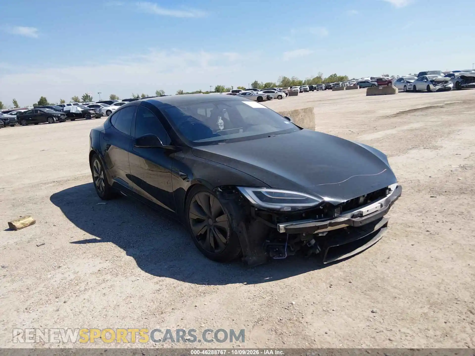 1 fotografías del automóvil dañado 5YJSA1E53MF428412 TESLA MODEL S 2021