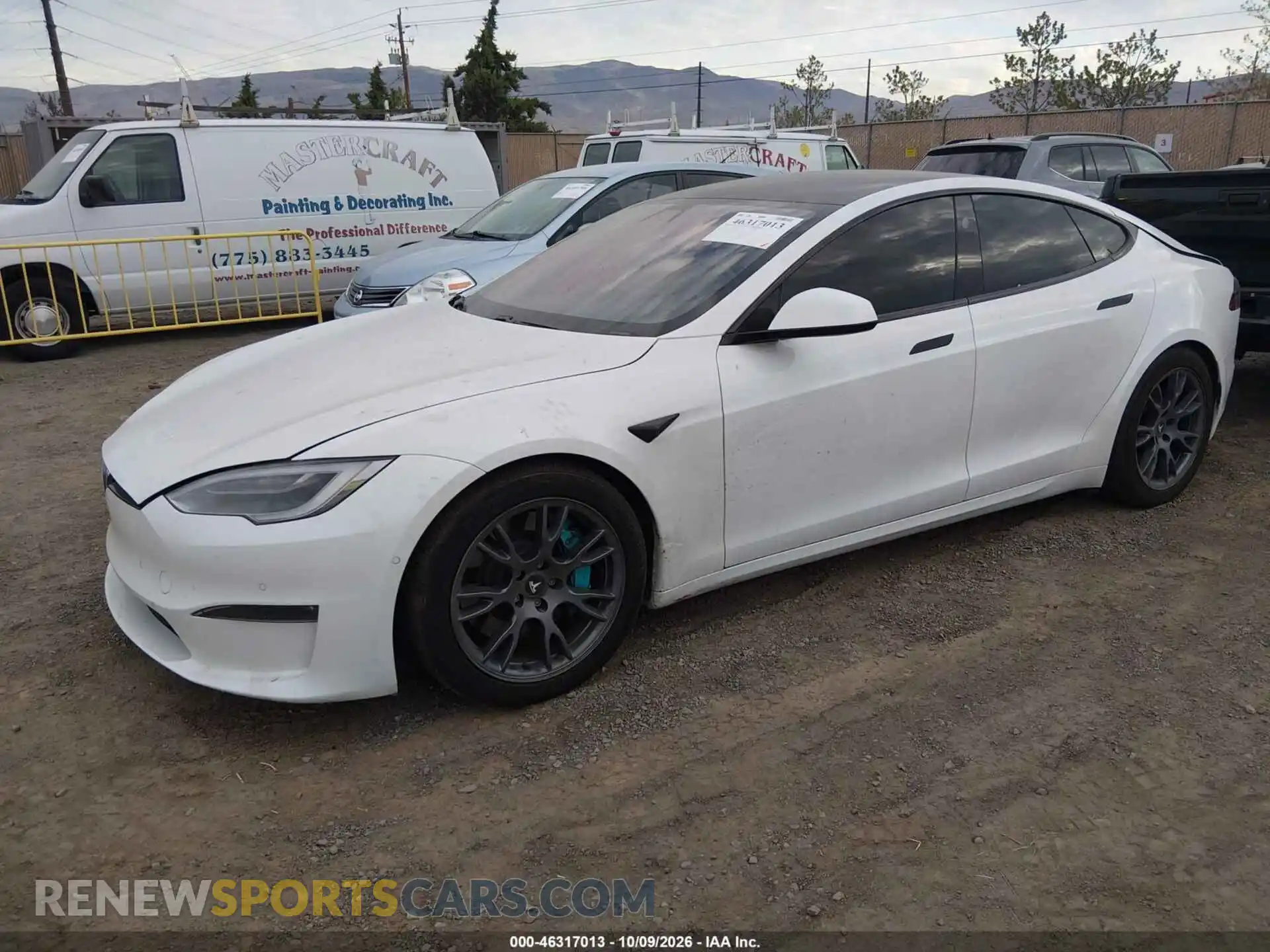 2 Фотография поврежденного автомобиля 5YJSA1E56MF453093 TESLA MODEL S 2021