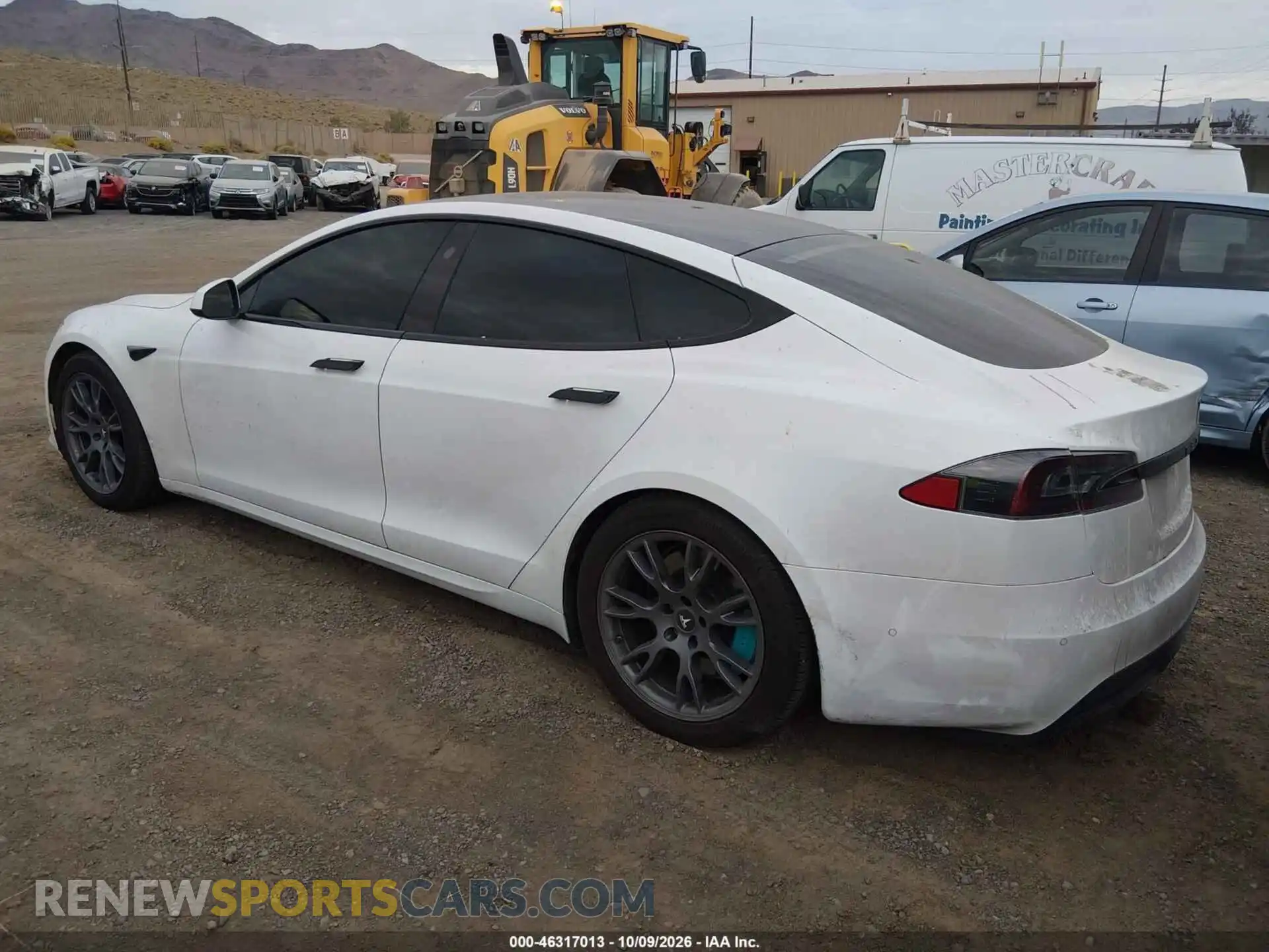 3 Фотография поврежденного автомобиля 5YJSA1E56MF453093 TESLA MODEL S 2021