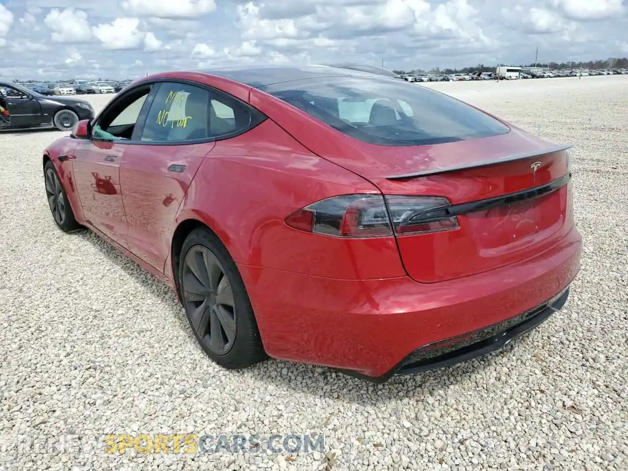 3 Фотография поврежденного автомобиля 5YJSA1E61MF438591 TESLA MODEL S 2021