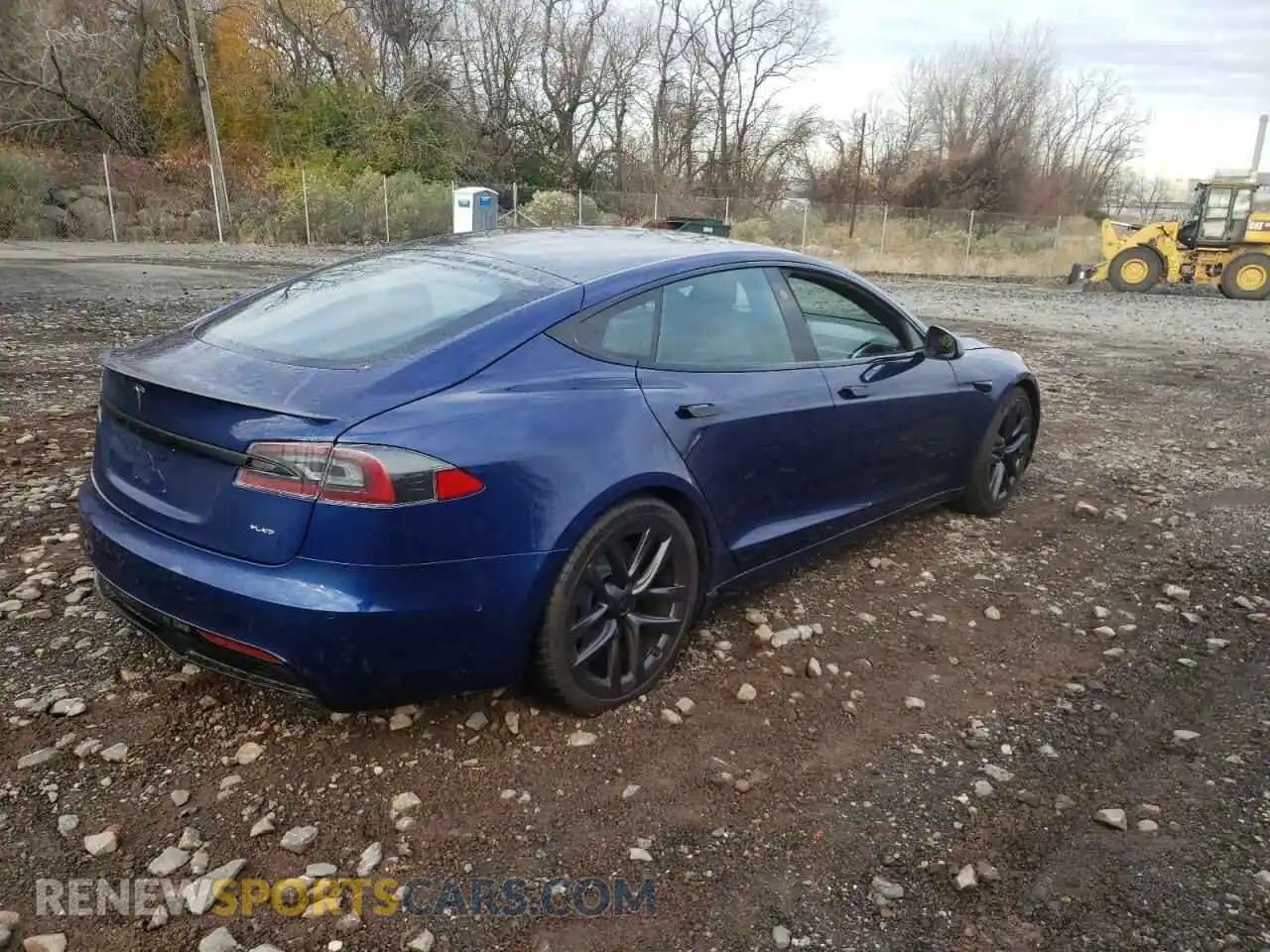 3 Photograph of a damaged car 5YJSA1E65MF439274 TESLA MODEL S 2021