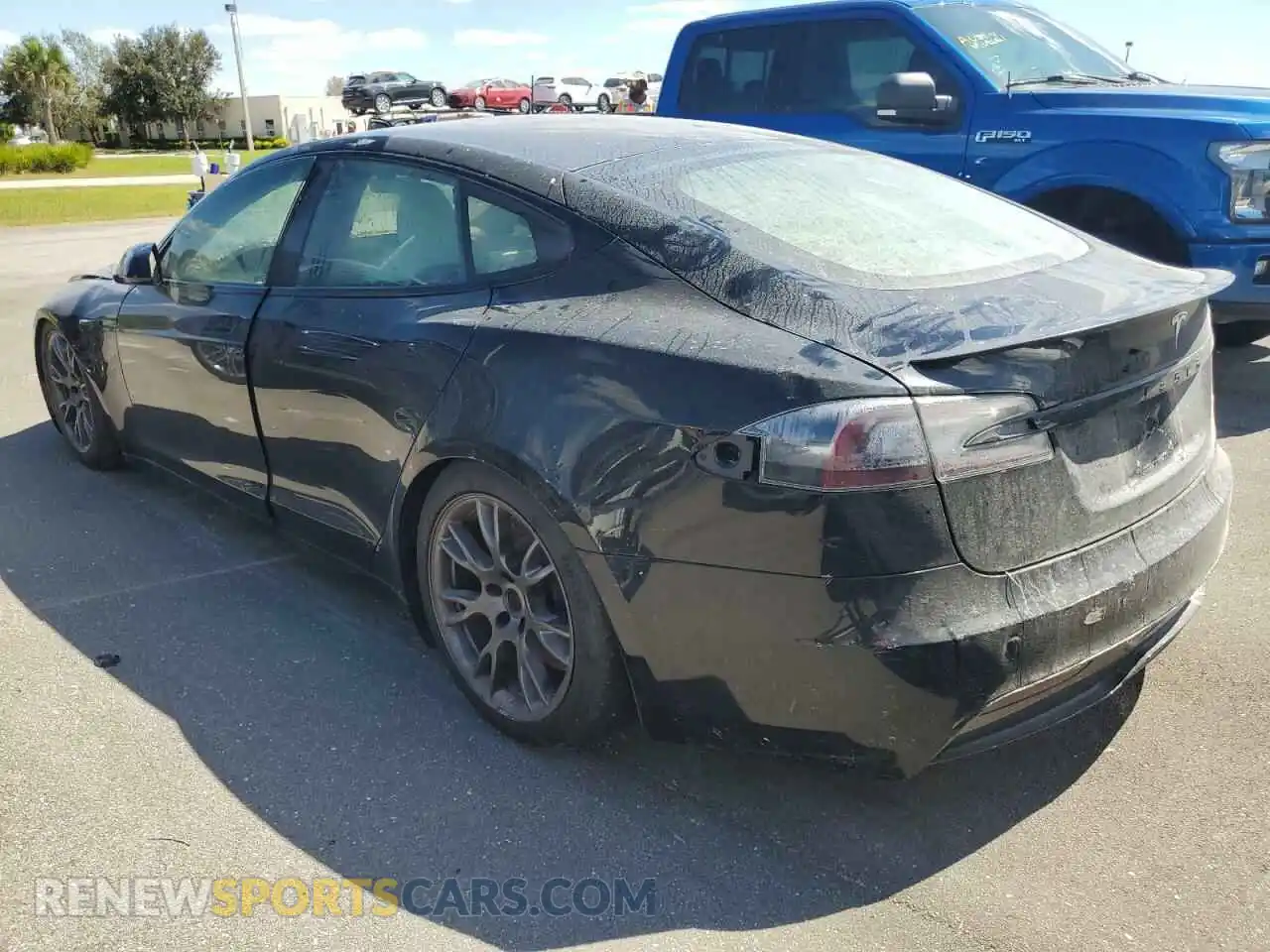3 Фотография поврежденного автомобиля 5YJSA1E68MF451631 TESLA MODEL S 2021
