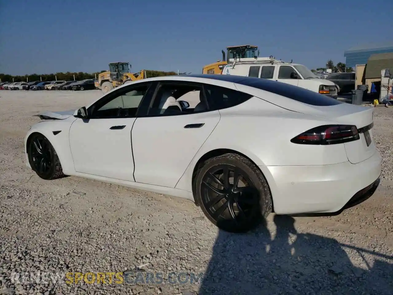 2 Photograph of a damaged car 5YJSA1E53NF478681 TESLA MODEL S 2022