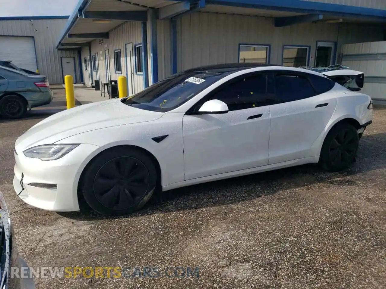 1 Photograph of a damaged car 5YJSA1E56NF471949 TESLA MODEL S 2022