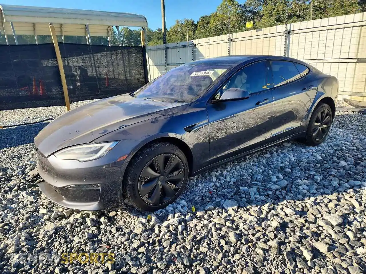 1 fotografías del automóvil dañado 5YJSA1E5XNF462915 TESLA MODEL S 2022