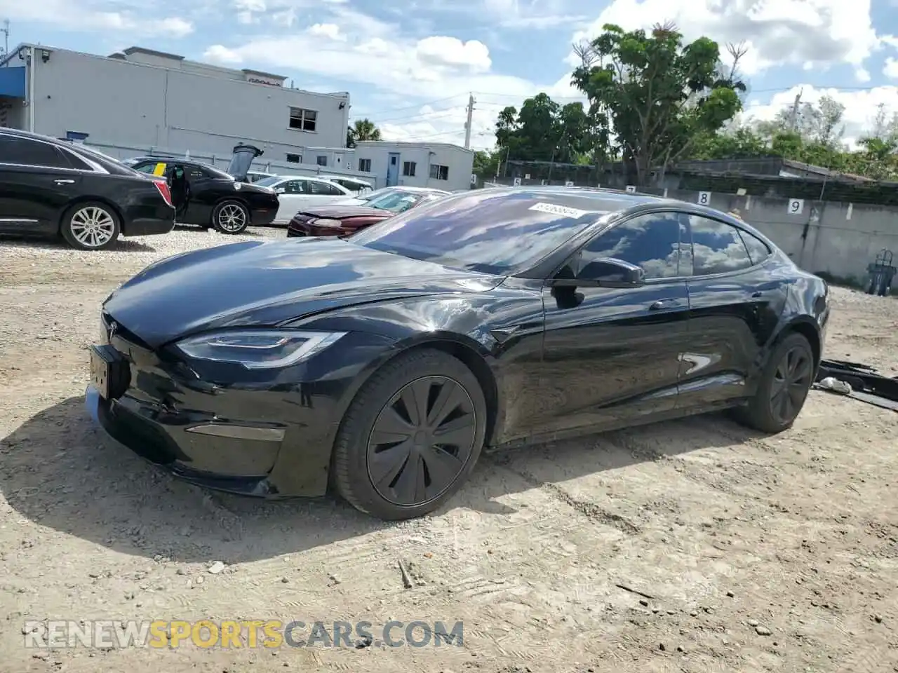 1 Photograph of a damaged car 5YJSA1E5XNF462977 TESLA MODEL S 2022