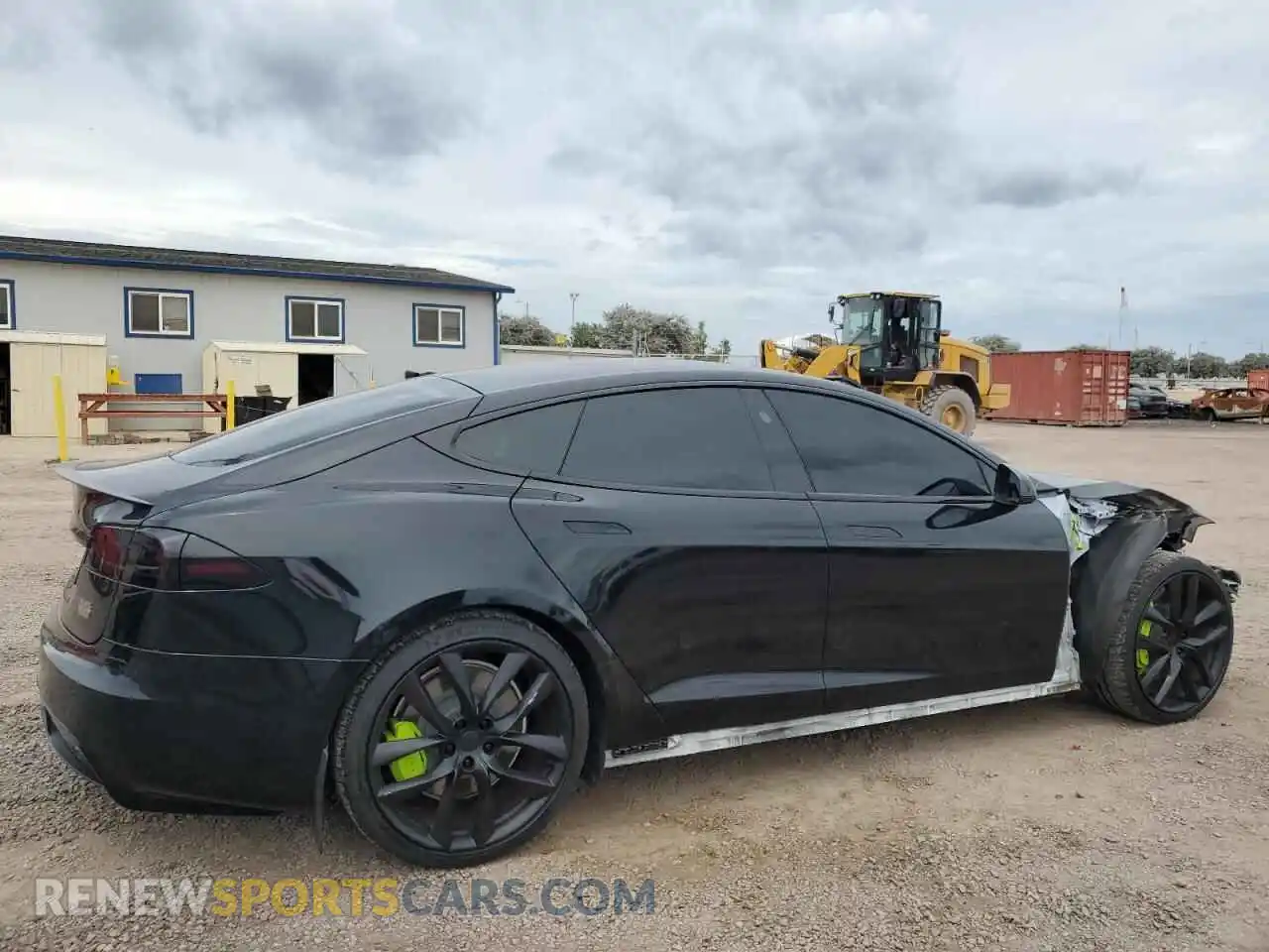3 Photograph of a damaged car 5YJSA1E61NF486321 TESLA MODEL S 2022
