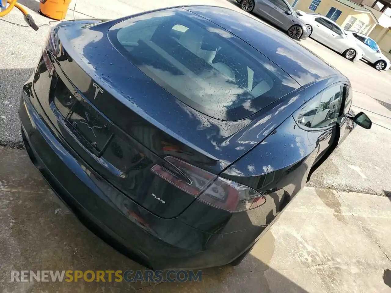 3 Photograph of a damaged car 5YJSA1E64NF461218 TESLA MODEL S 2022