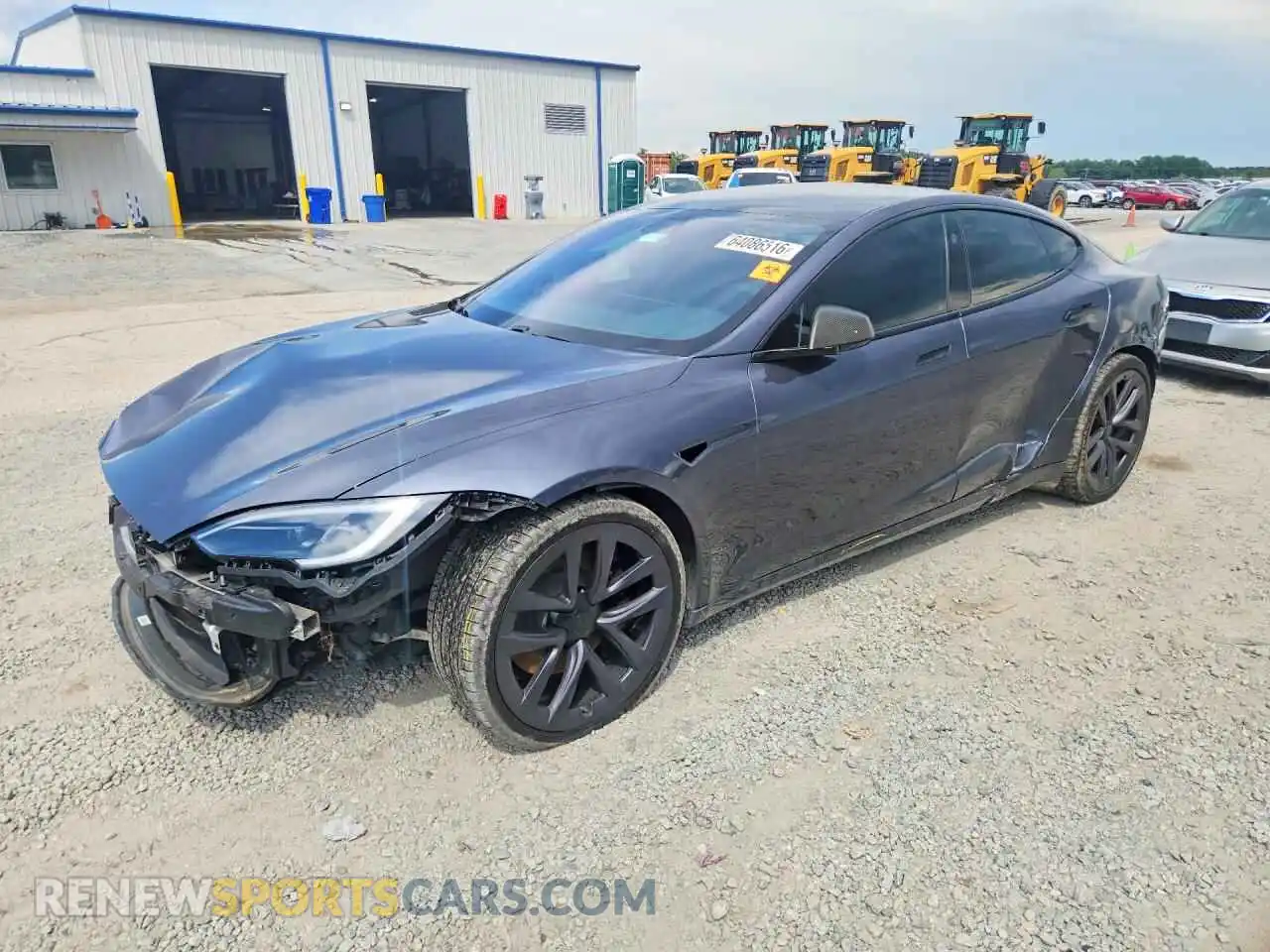 1 Photograph of a damaged car 5YJSA1E65NF472969 TESLA MODEL S 2022