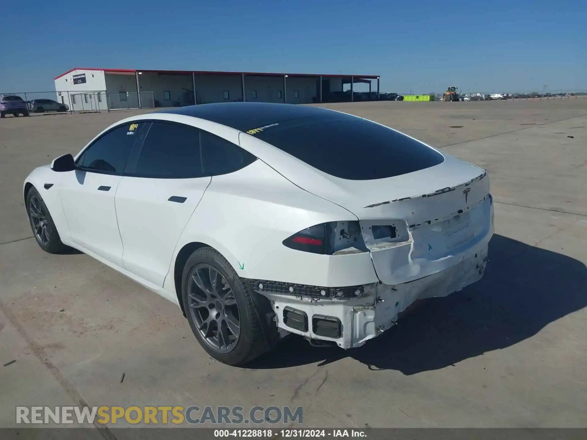 3 Photograph of a damaged car 5YJSA1E69NF486471 TESLA MODEL S 2022