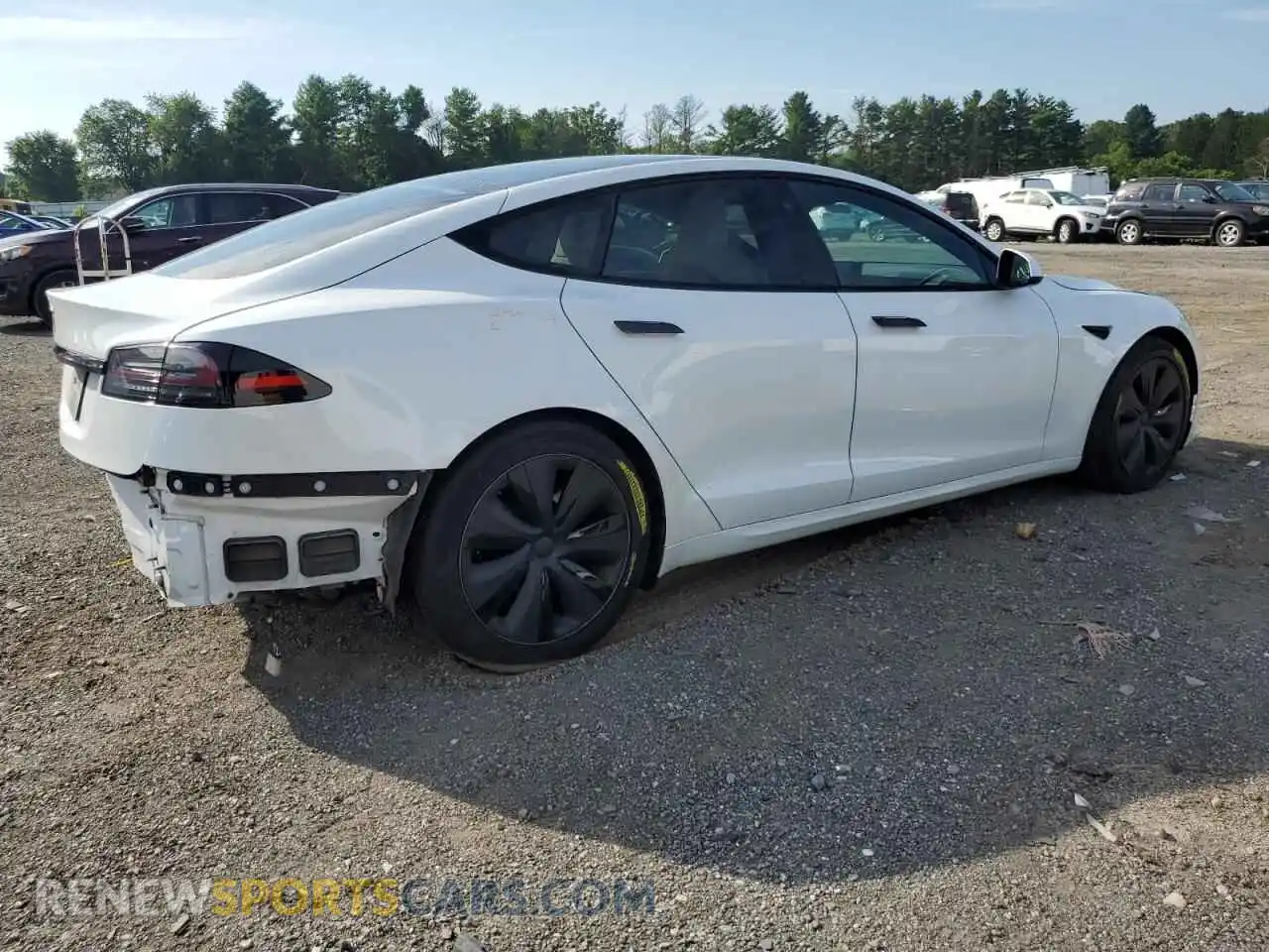 3 Photograph of a damaged car 5YJSA1E50PF501031 TESLA MODEL S 2023