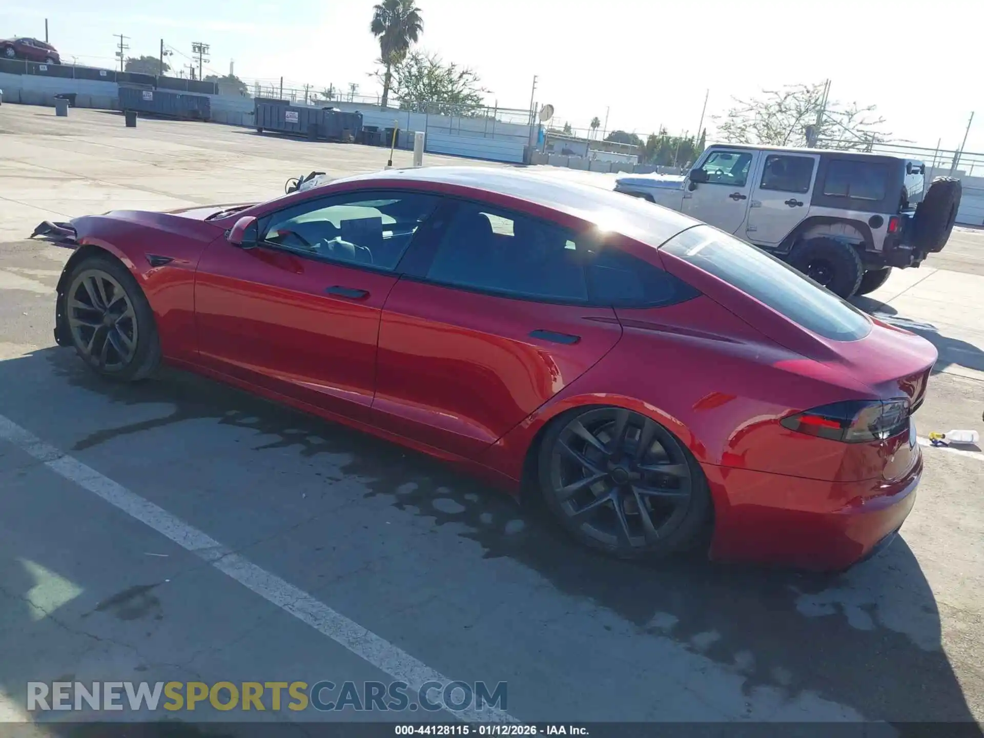 3 Photograph of a damaged car 5YJSA1E50PF519464 TESLA MODEL S 2023