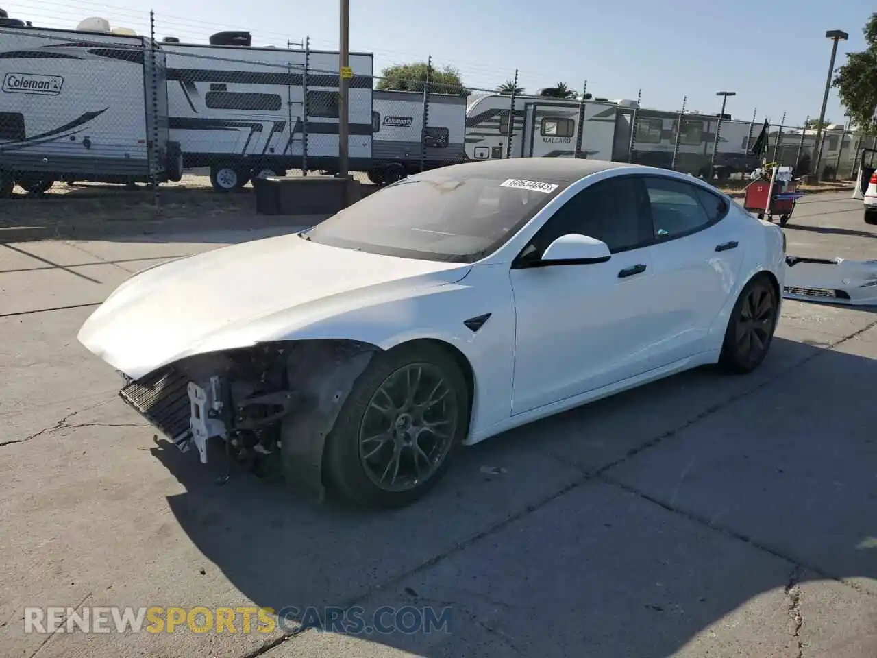 1 Photograph of a damaged car 5YJSA1E53PF513027 TESLA MODEL S 2023
