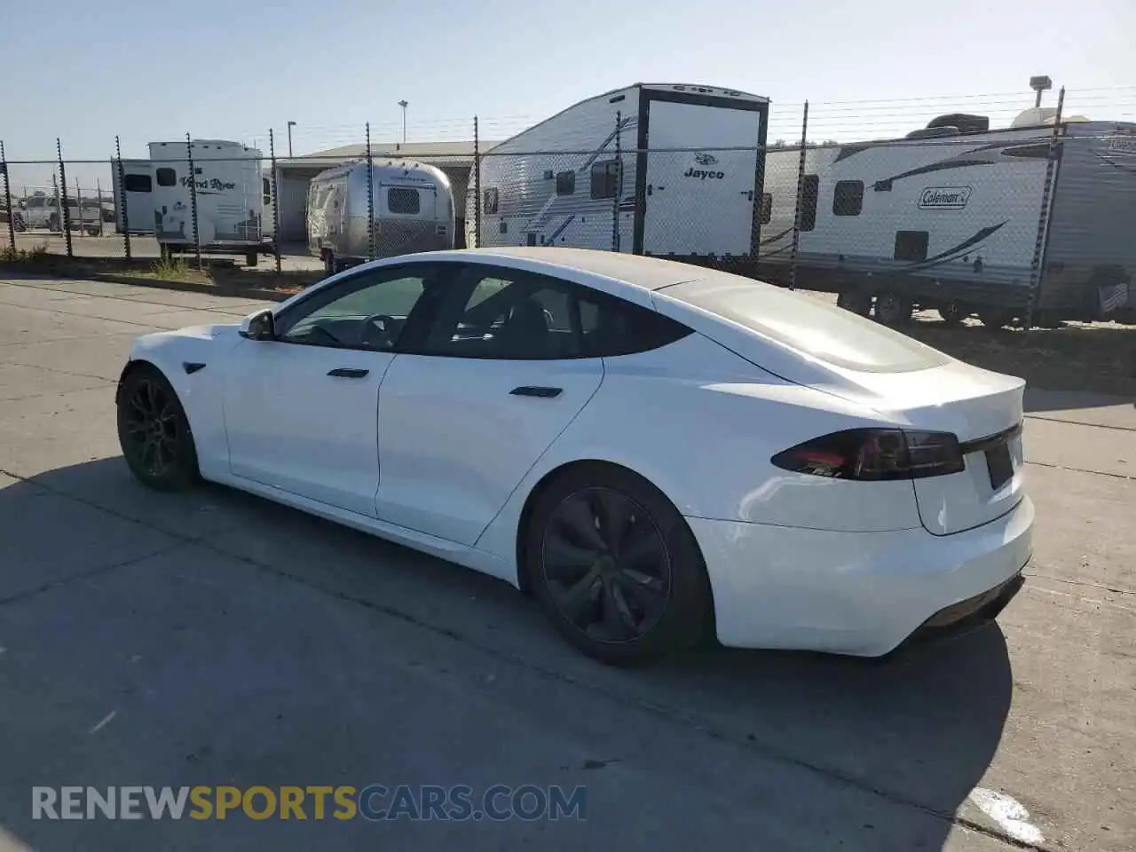 2 Photograph of a damaged car 5YJSA1E53PF513027 TESLA MODEL S 2023