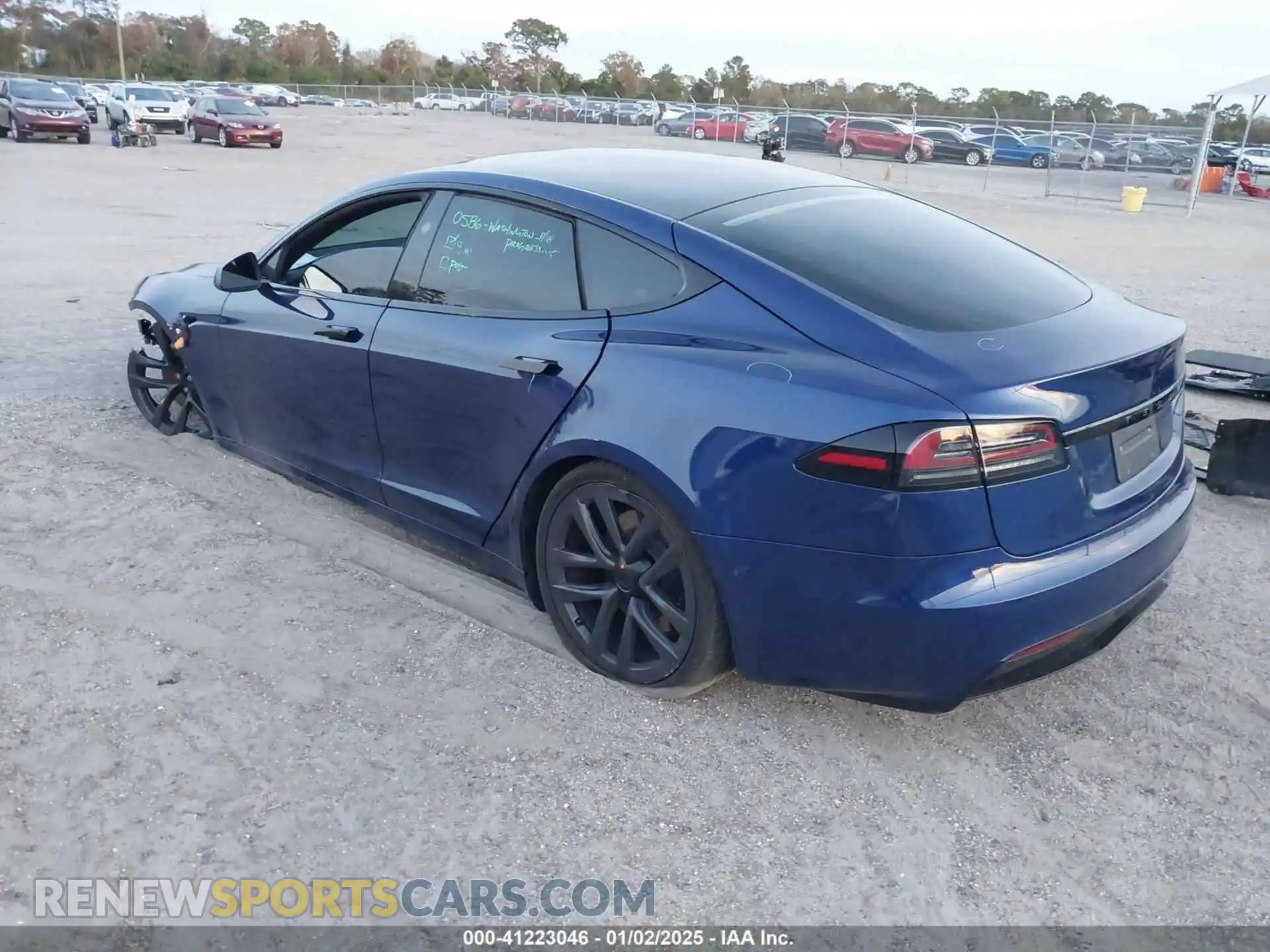 3 Photograph of a damaged car 5YJSA1E53PF518986 TESLA MODEL S 2023