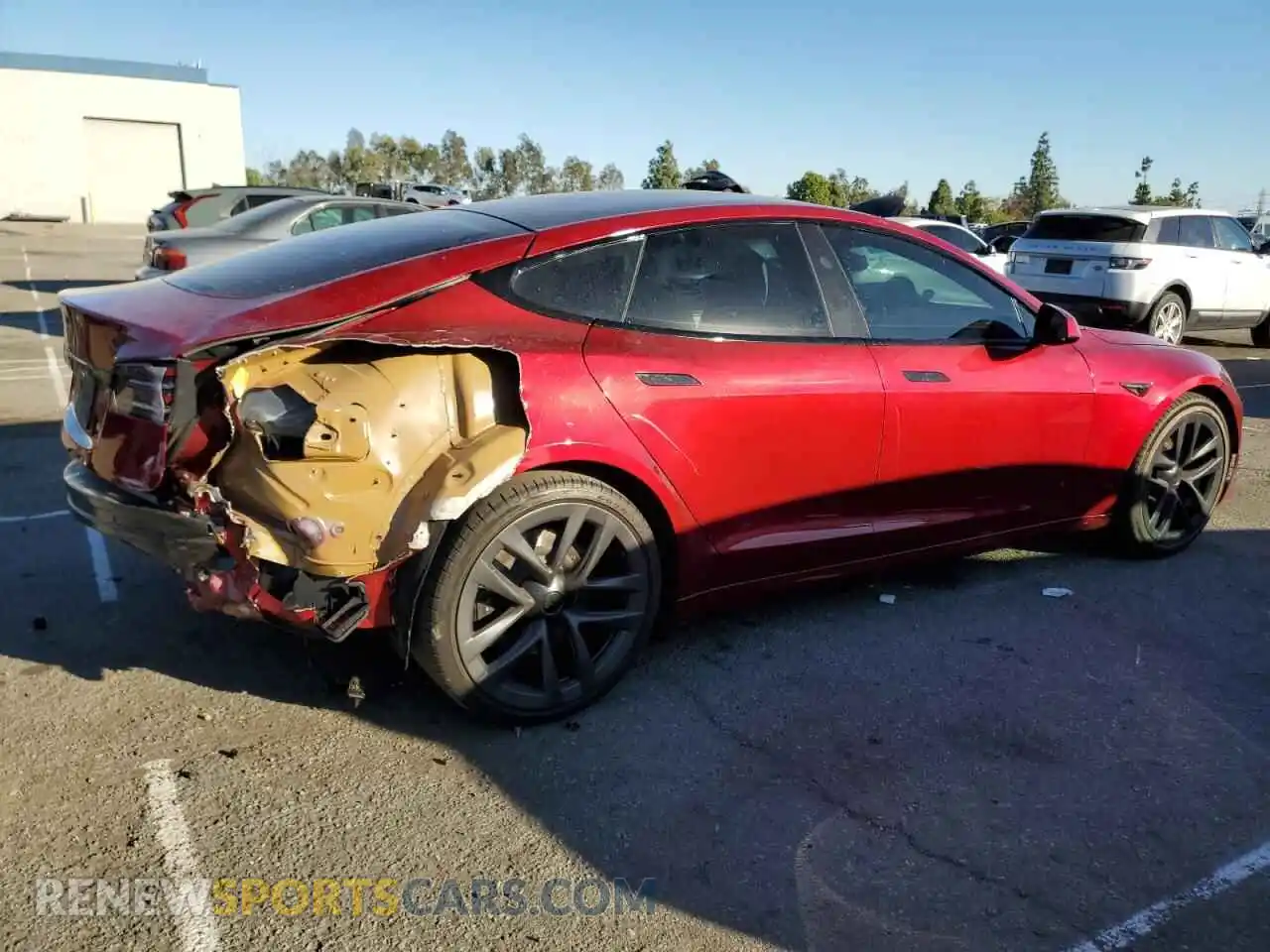 3 Photograph of a damaged car 5YJSA1E54PF523758 TESLA MODEL S 2023