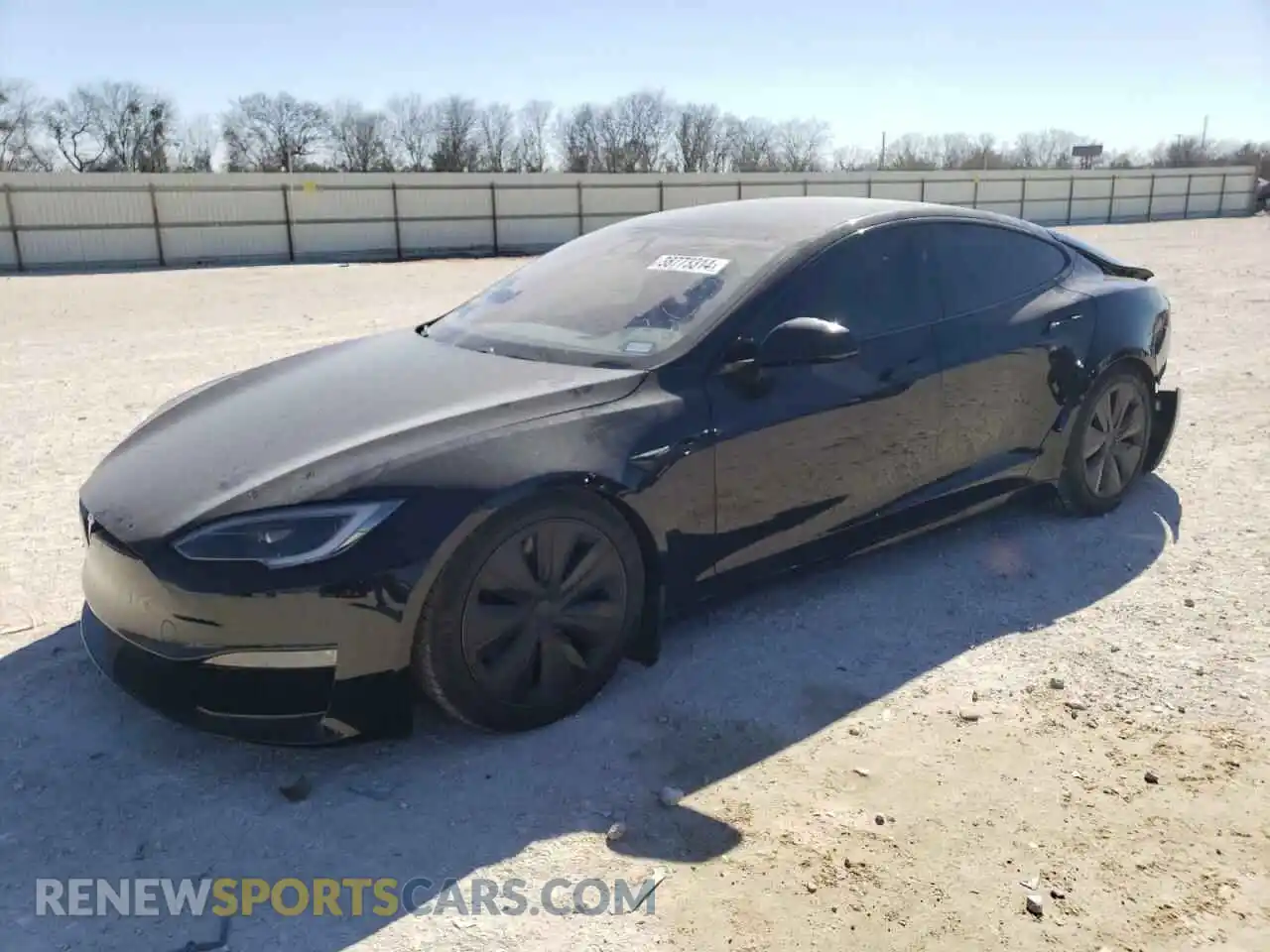 1 Photograph of a damaged car 5YJSA1E55PF513398 TESLA MODEL S 2023