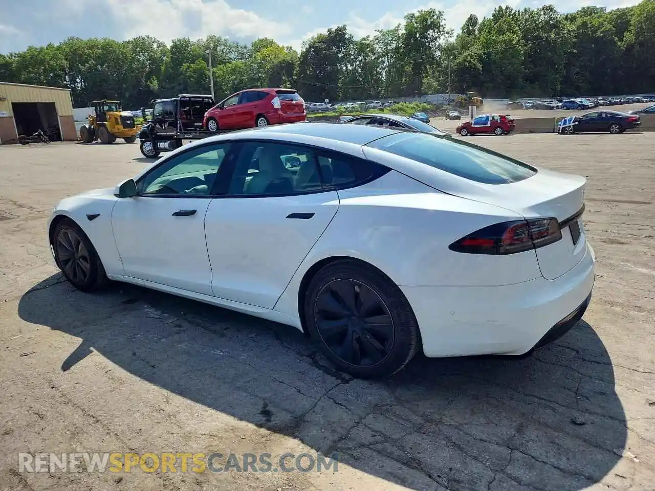 2 Photograph of a damaged car 5YJSA1E56PF500319 TESLA MODEL S 2023