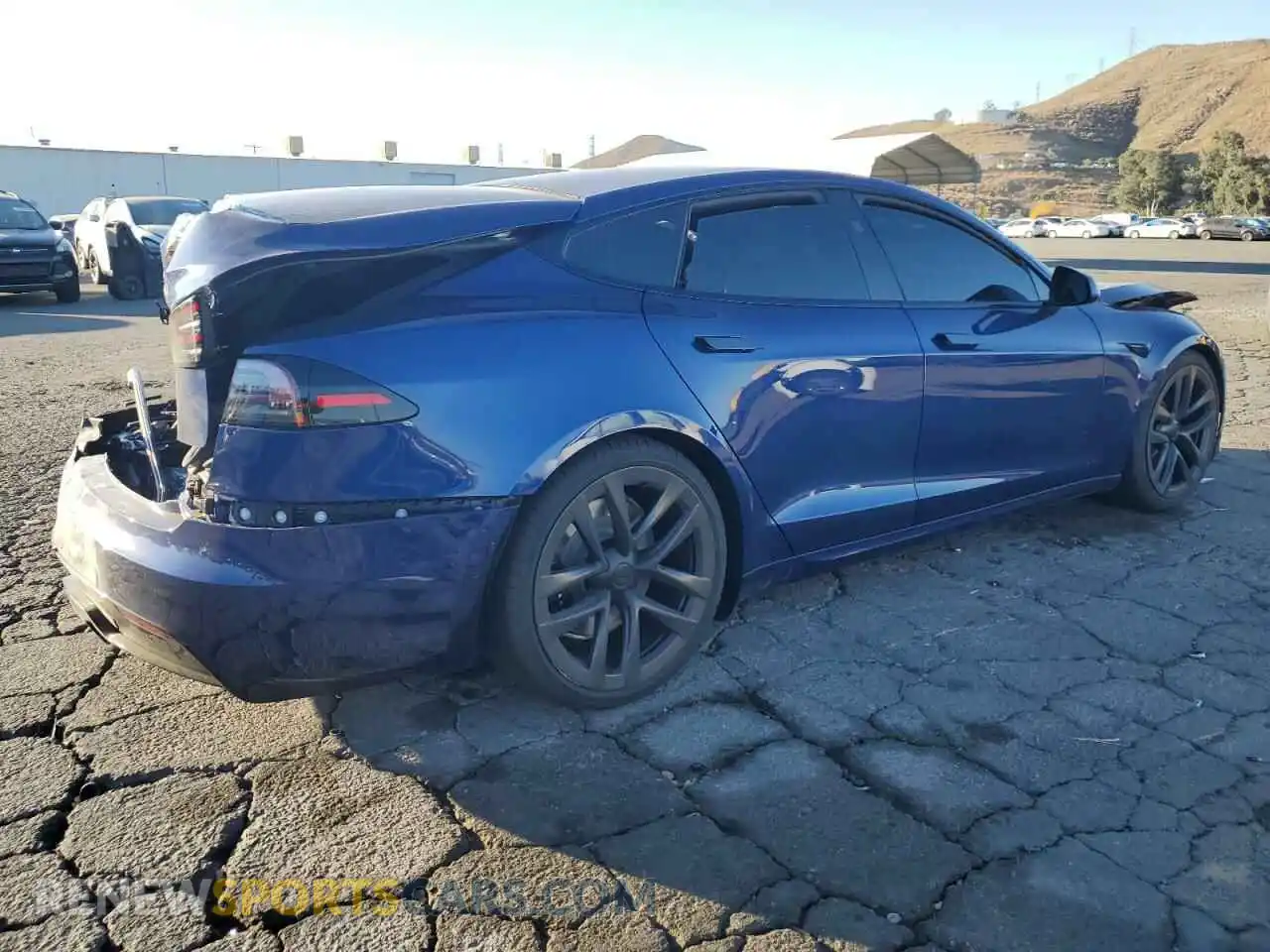 3 Photograph of a damaged car 5YJSA1E56PF517489 TESLA MODEL S 2023
