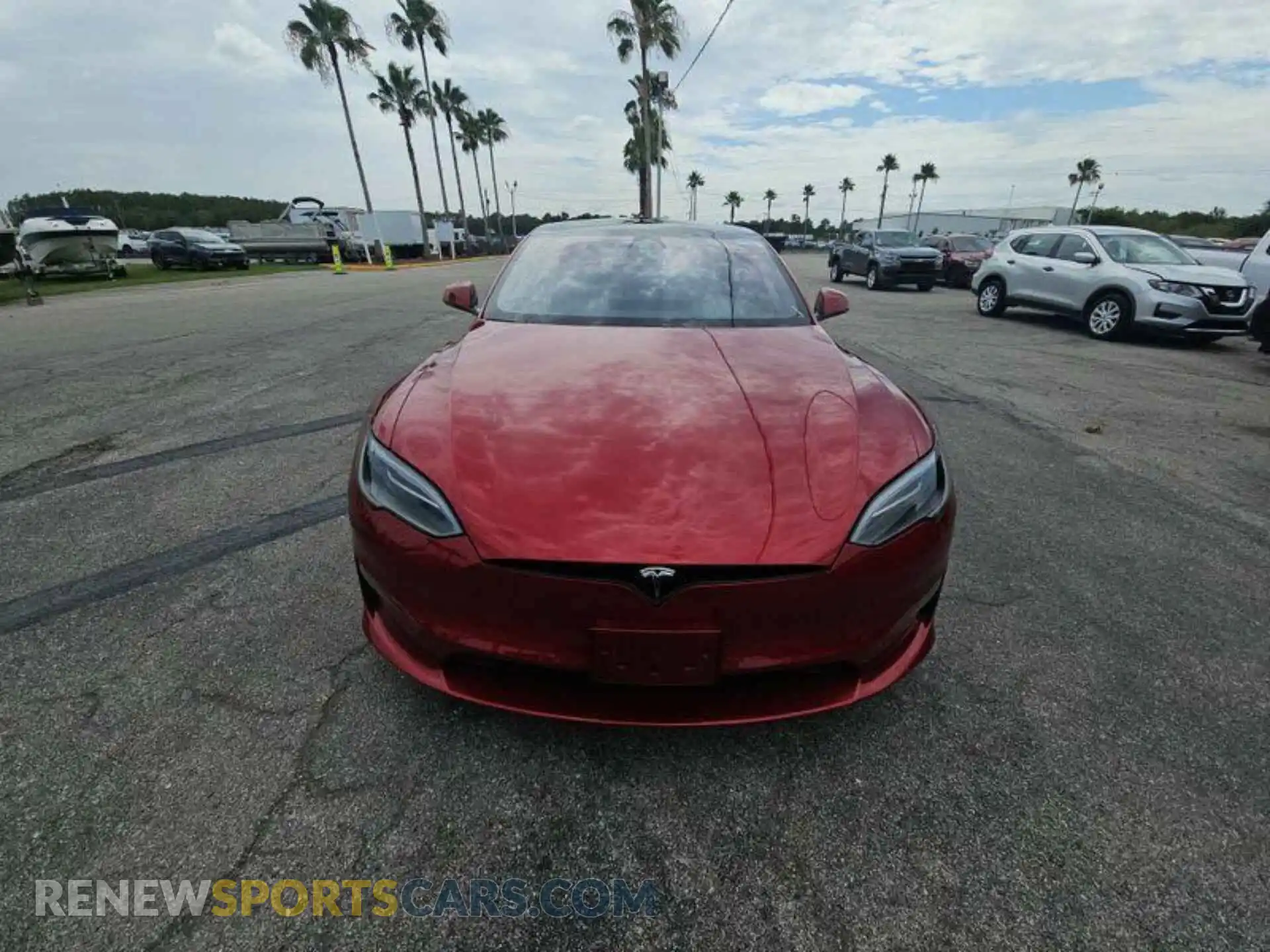 3 Photograph of a damaged car 5YJSA1E56PF527102 TESLA MODEL S 2023