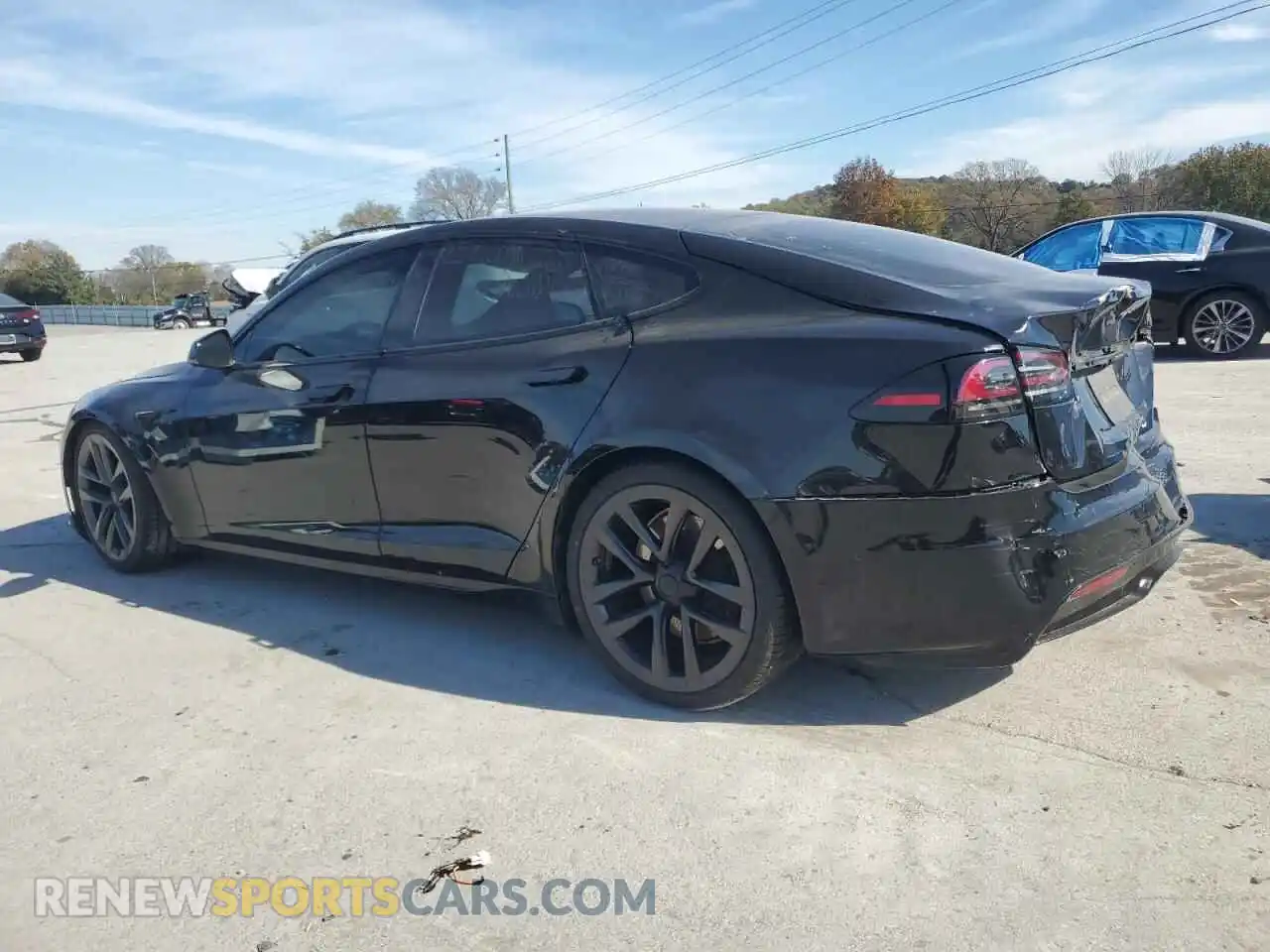 2 Photograph of a damaged car 5YJSA1E58PF500905 TESLA MODEL S 2023