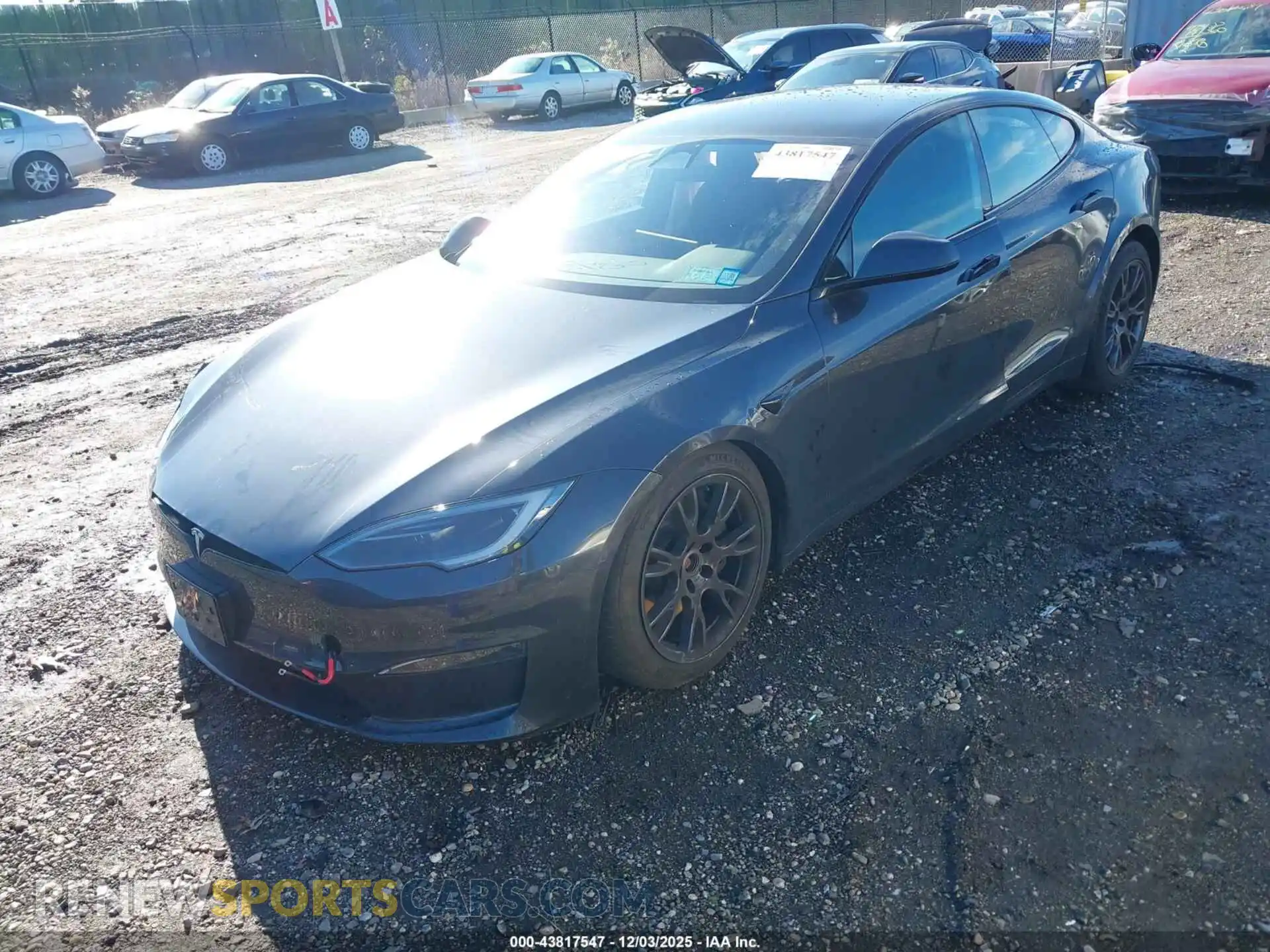 2 Photograph of a damaged car 5YJSA1E58PF527053 TESLA MODEL S 2023