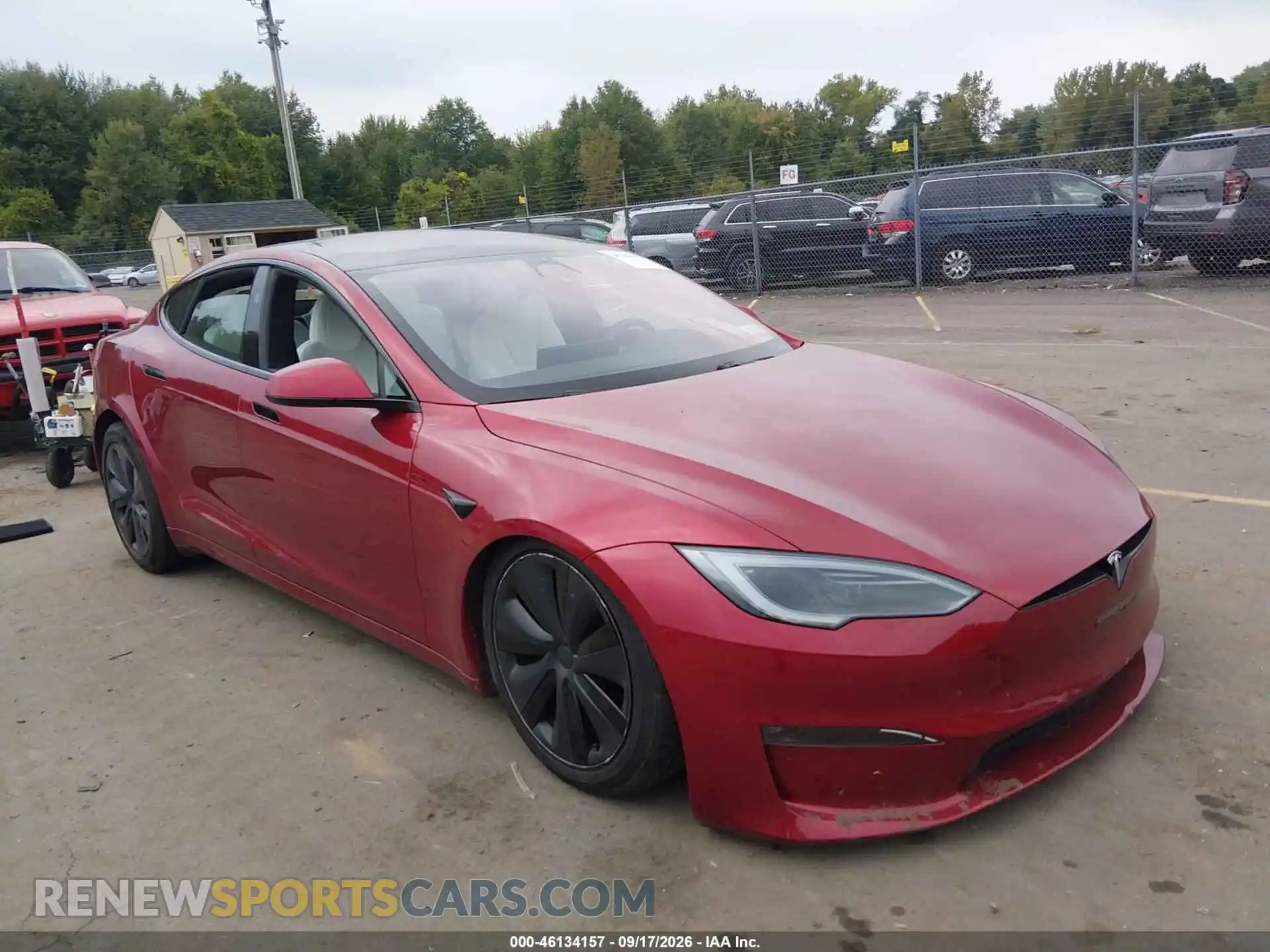 1 Фотография поврежденного автомобиля 5YJSA1E5XPF518824 TESLA MODEL S 2023