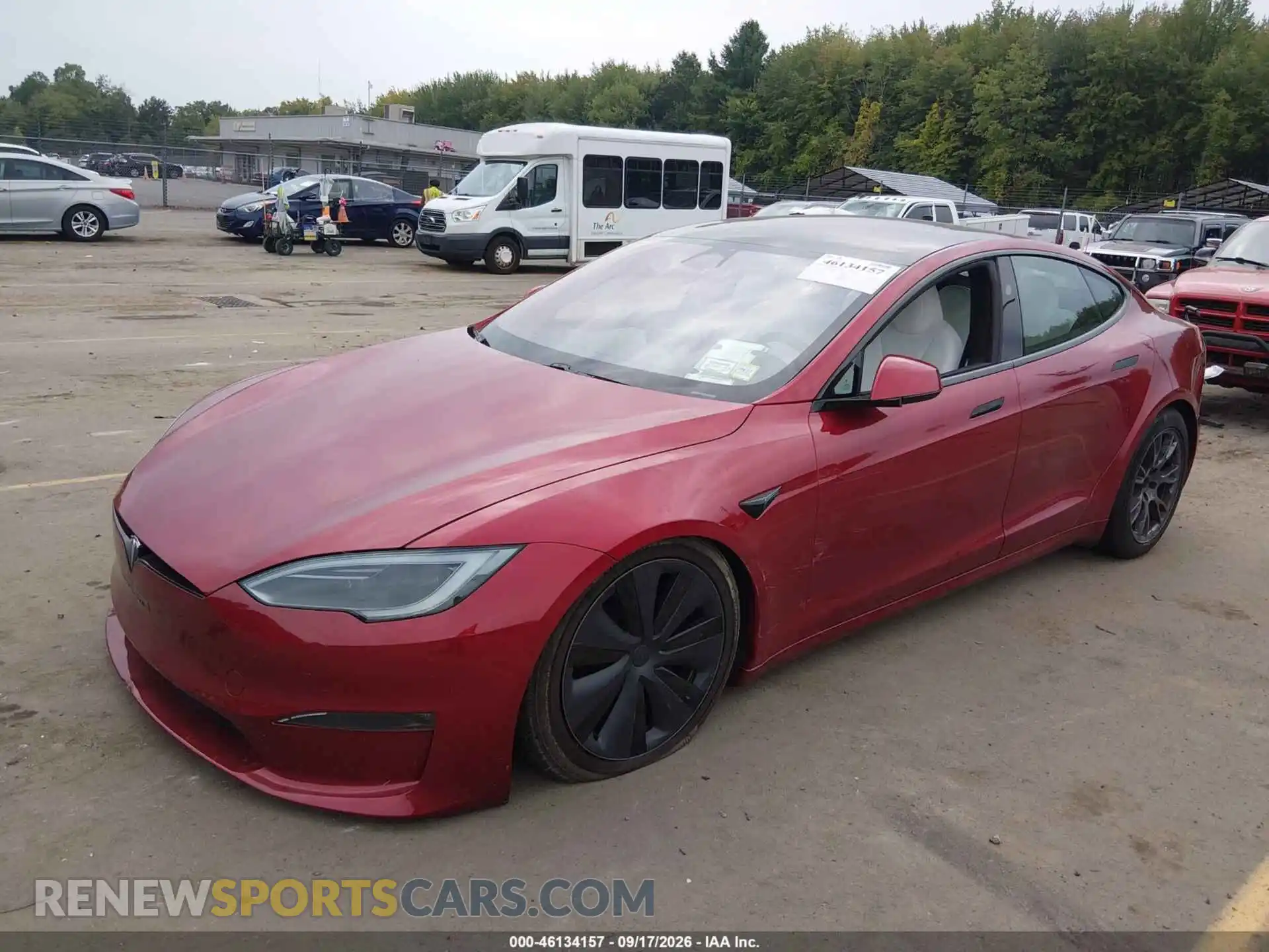 2 Фотография поврежденного автомобиля 5YJSA1E5XPF518824 TESLA MODEL S 2023