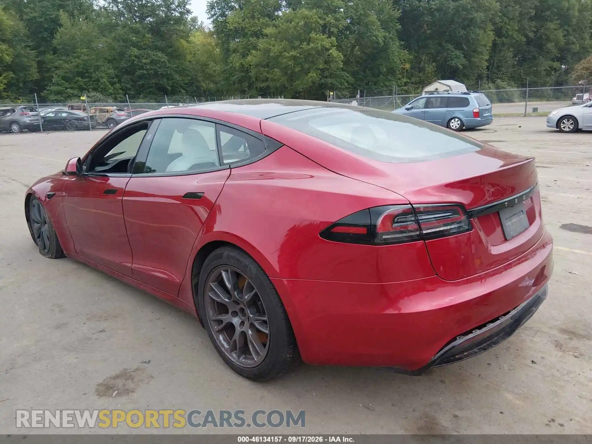 3 Фотография поврежденного автомобиля 5YJSA1E5XPF518824 TESLA MODEL S 2023