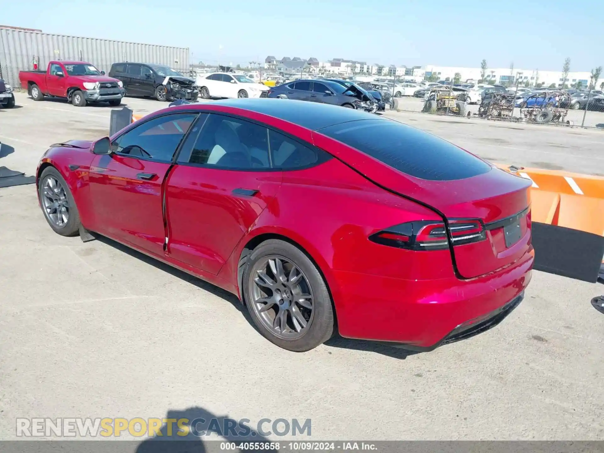 3 Photograph of a damaged car 5YJSA1E5XPF522145 TESLA MODEL S 2023