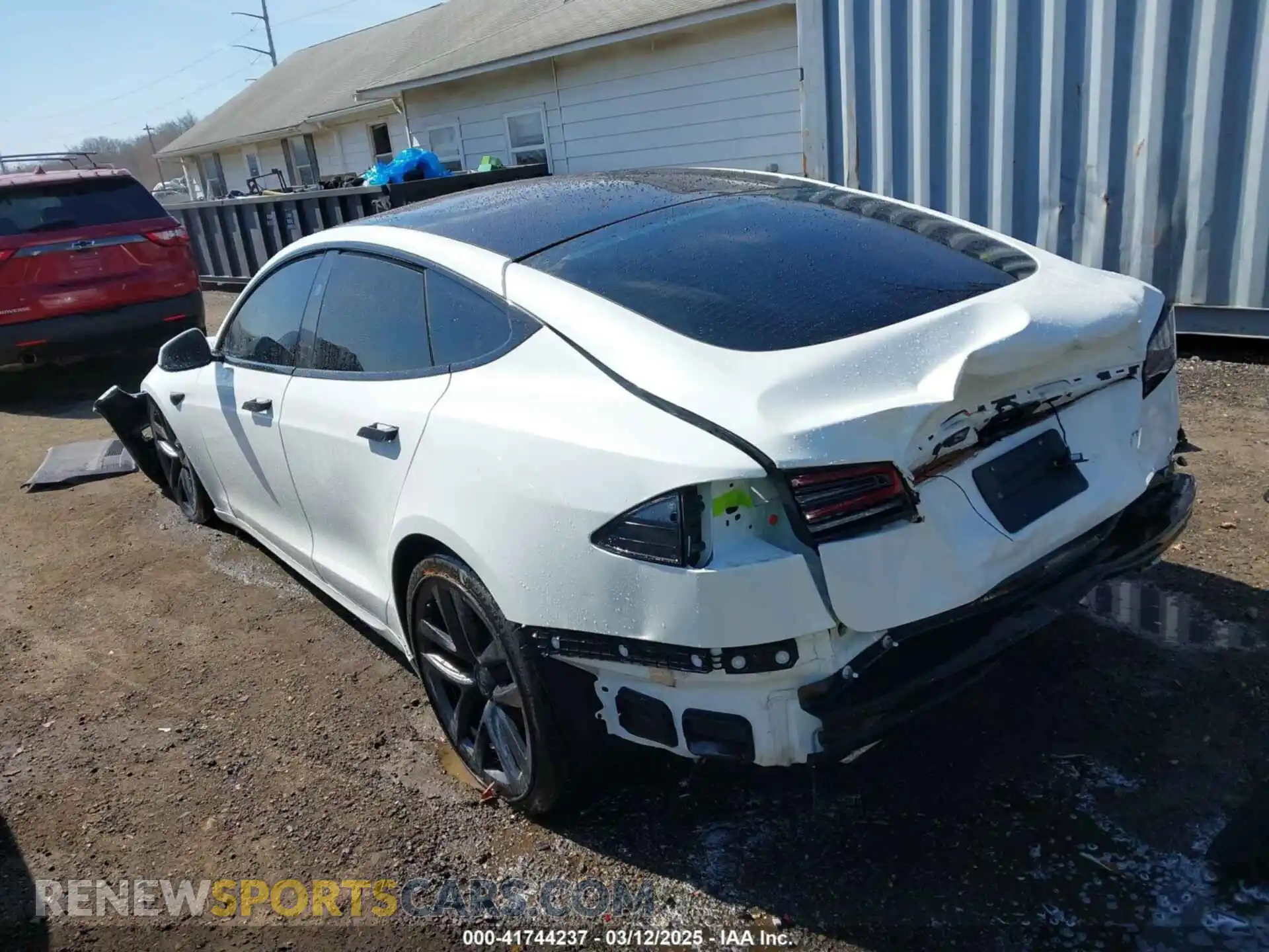 3 Photograph of a damaged car 5YJSA1E60PF518405 TESLA MODEL S 2023