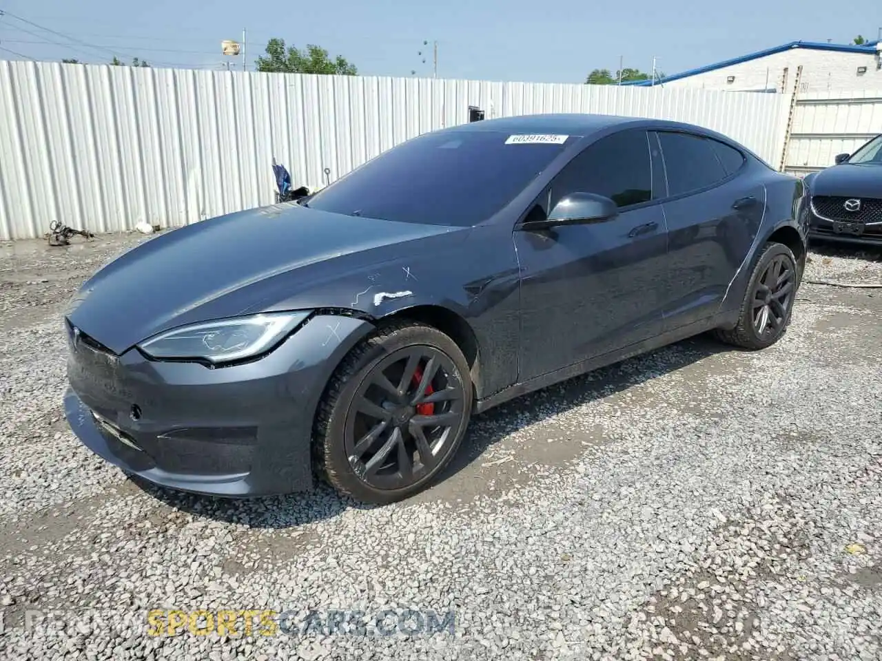 1 Photograph of a damaged car 5YJSA1E61PF518977 TESLA MODEL S 2023