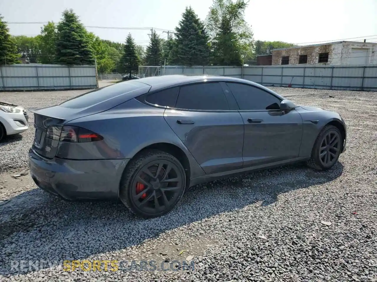 3 Photograph of a damaged car 5YJSA1E61PF518977 TESLA MODEL S 2023