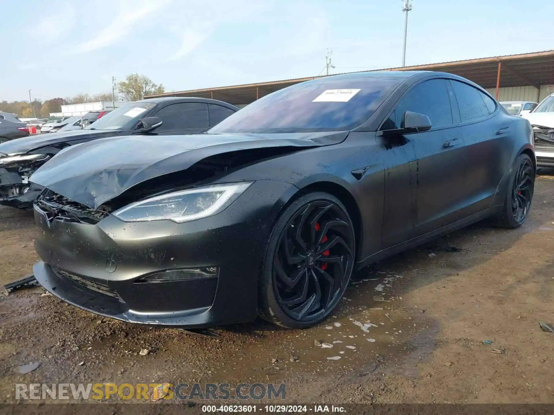 2 Photograph of a damaged car 5YJSA1E63PF530774 TESLA MODEL S 2023