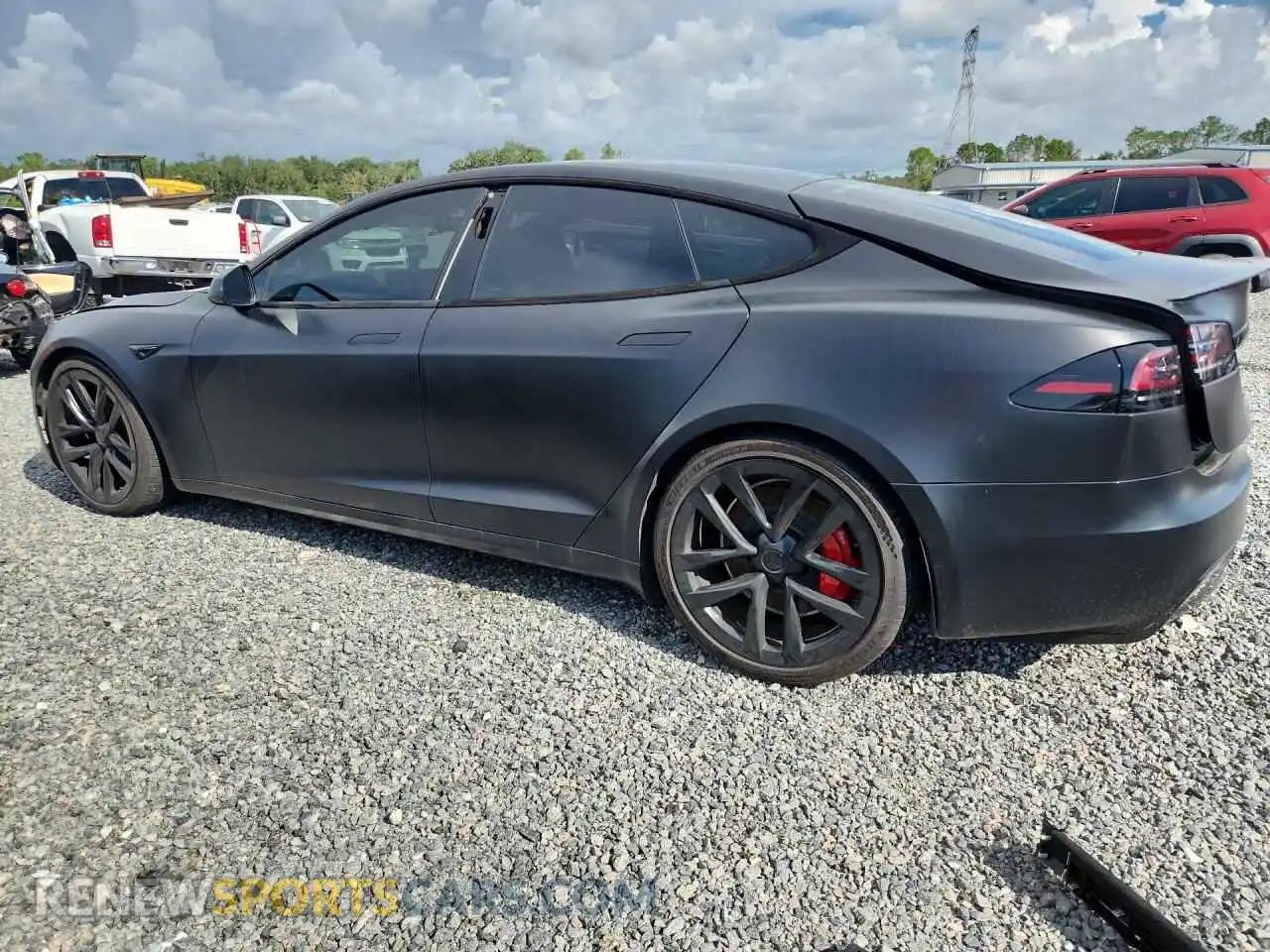 2 Photograph of a damaged car 5YJSA1E65PF515757 TESLA MODEL S 2023