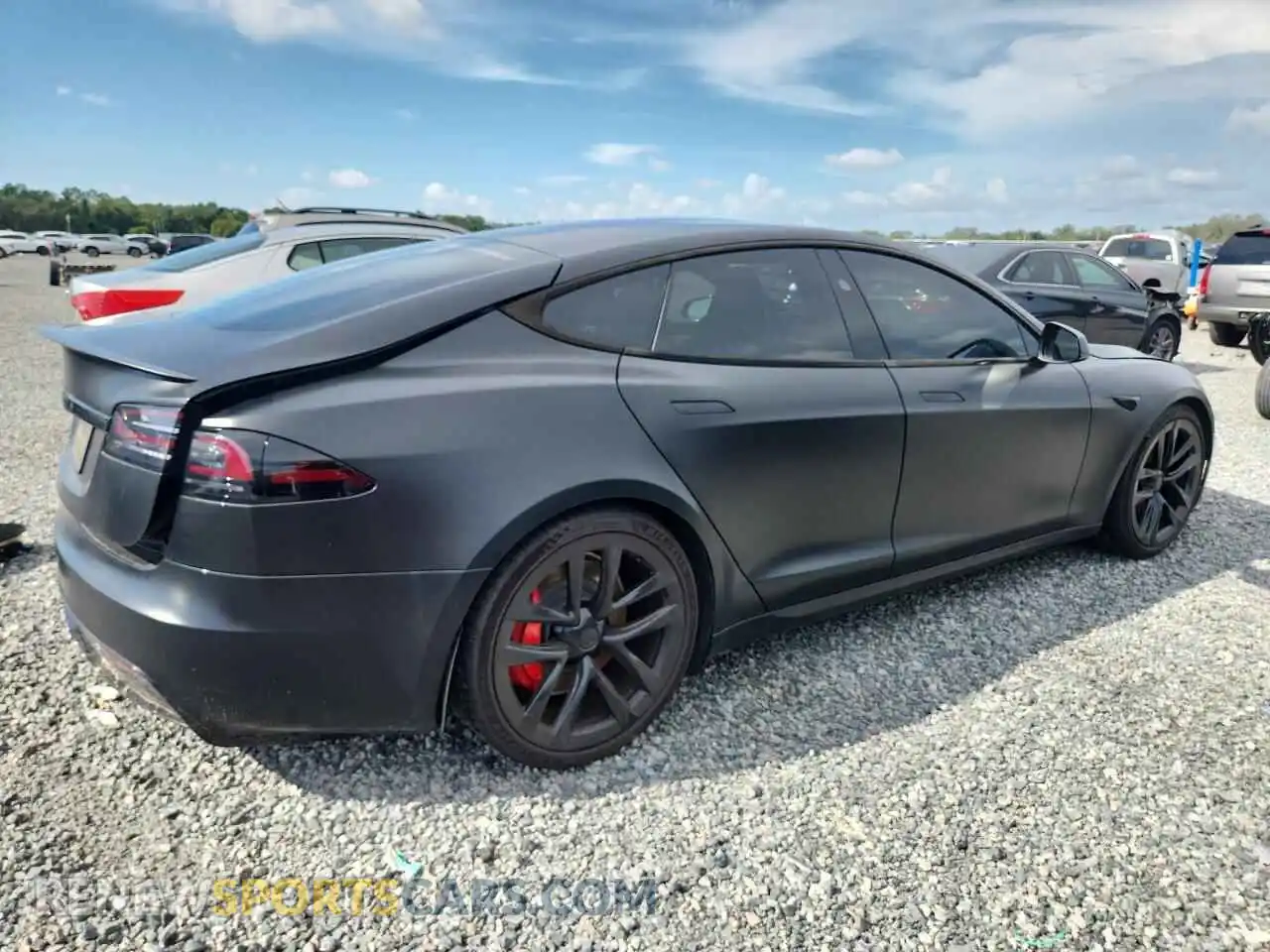 3 Photograph of a damaged car 5YJSA1E65PF515757 TESLA MODEL S 2023