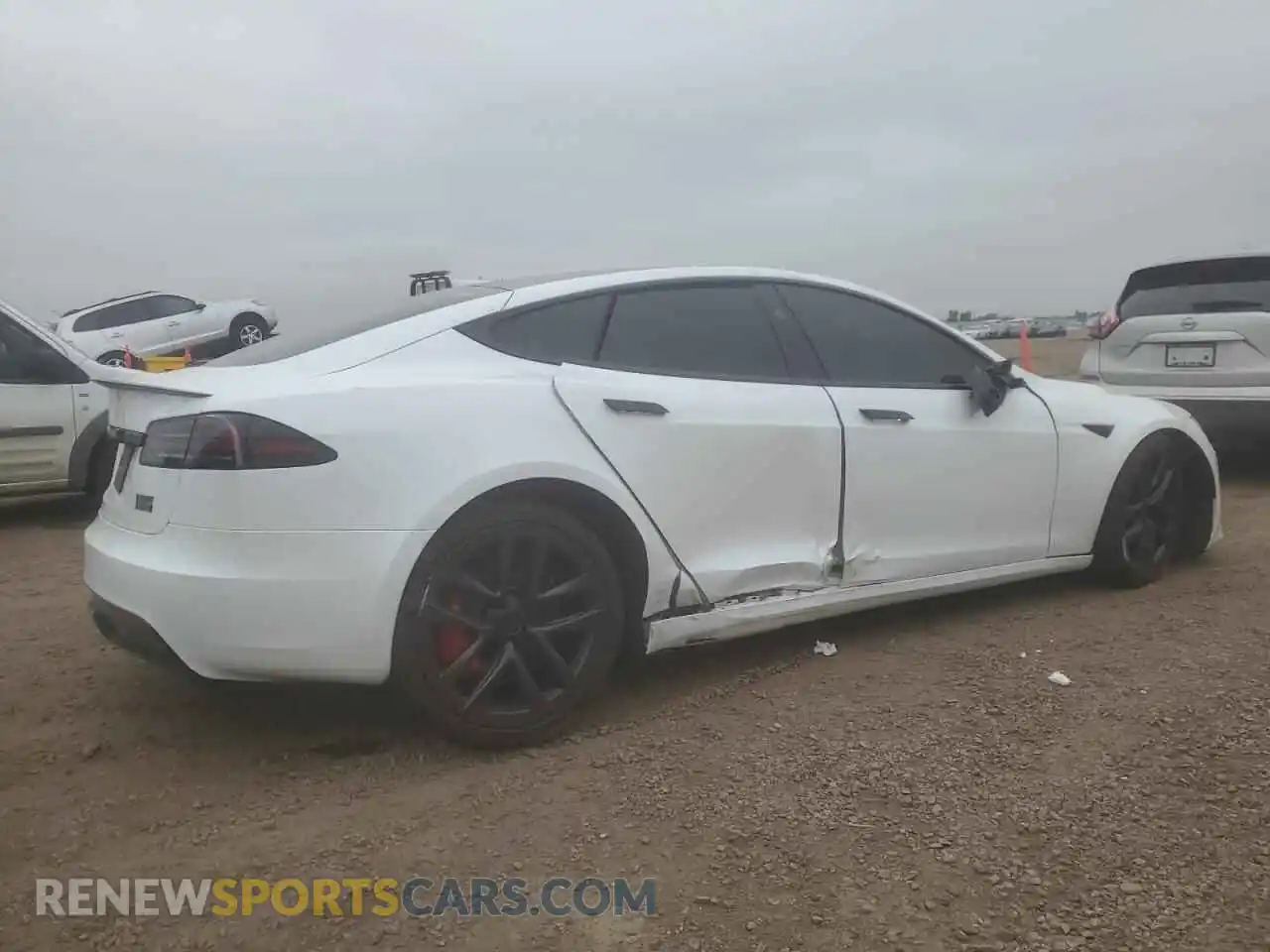 3 Photograph of a damaged car 5YJSA1E66PF521633 TESLA MODEL S 2023