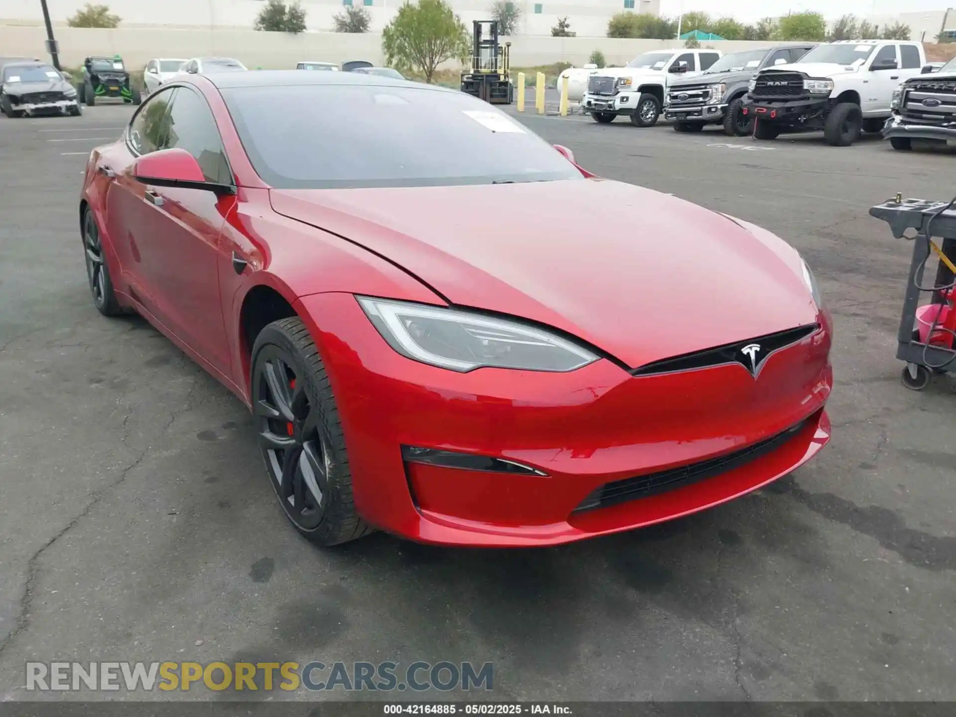 1 Фотография поврежденного автомобиля 5YJSA1E69PF510559 TESLA MODEL S 2023
