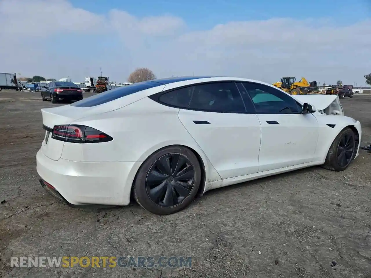 3 Photograph of a damaged car 5YJSA1E50RF537806 TESLA MODEL S 2024