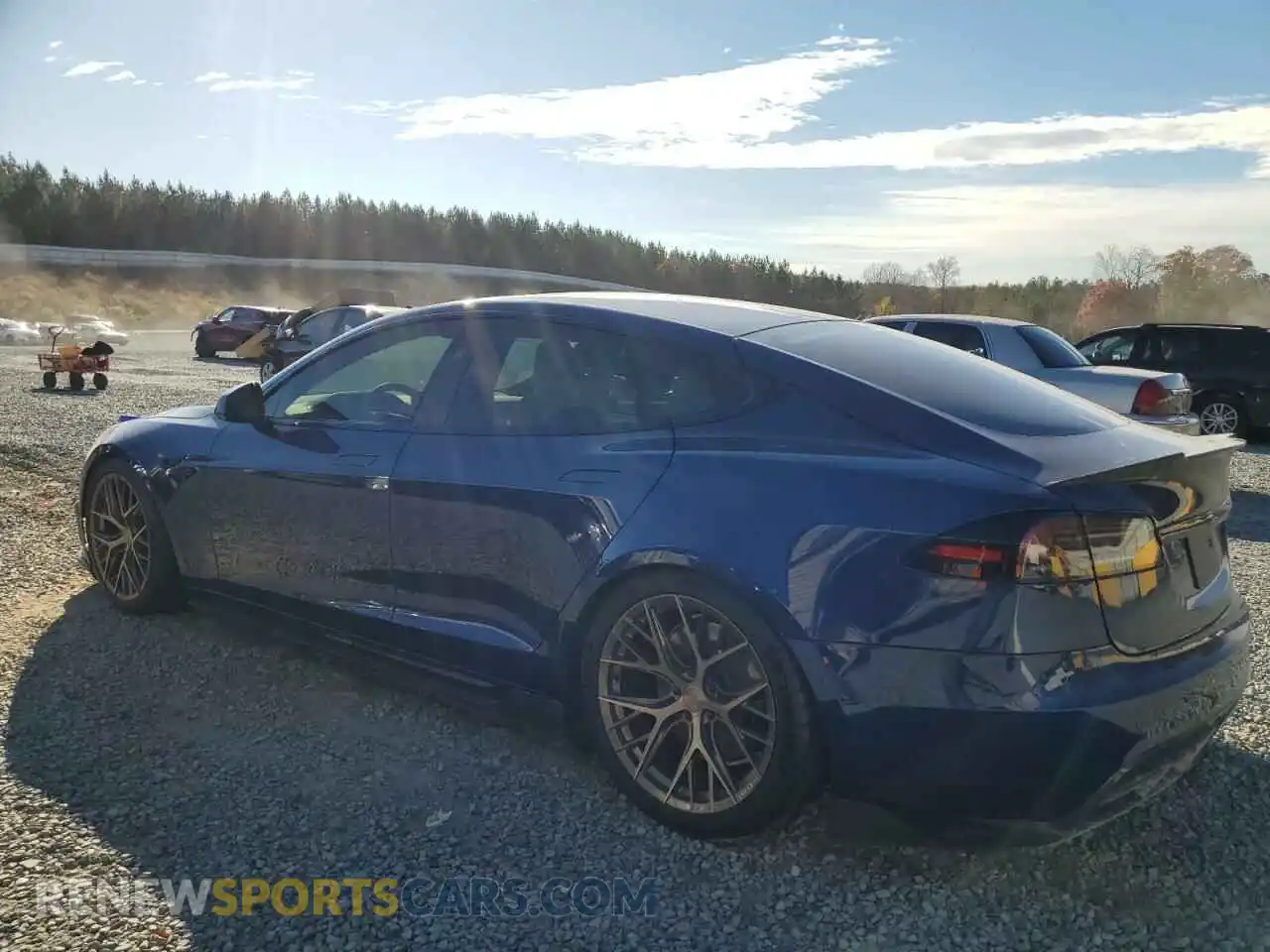 2 Photograph of a damaged car 5YJSA1E50RF543072 TESLA MODEL S 2024