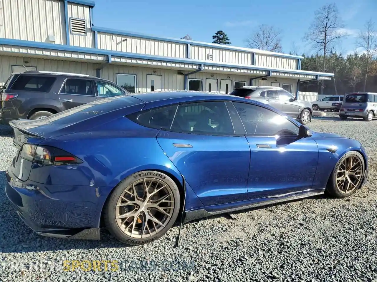 3 Photograph of a damaged car 5YJSA1E50RF543072 TESLA MODEL S 2024