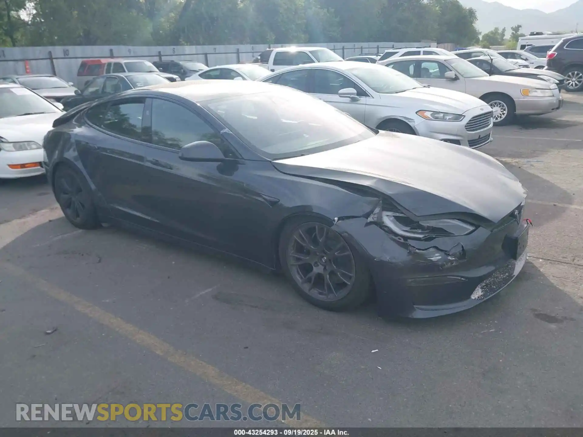 1 Photograph of a damaged car 5YJSA1E51RF546482 TESLA MODEL S 2024
