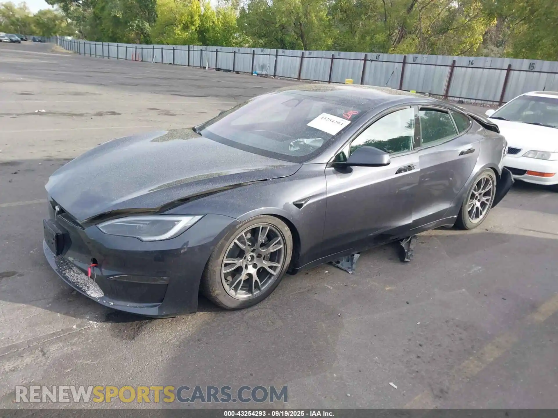 2 Photograph of a damaged car 5YJSA1E51RF546482 TESLA MODEL S 2024